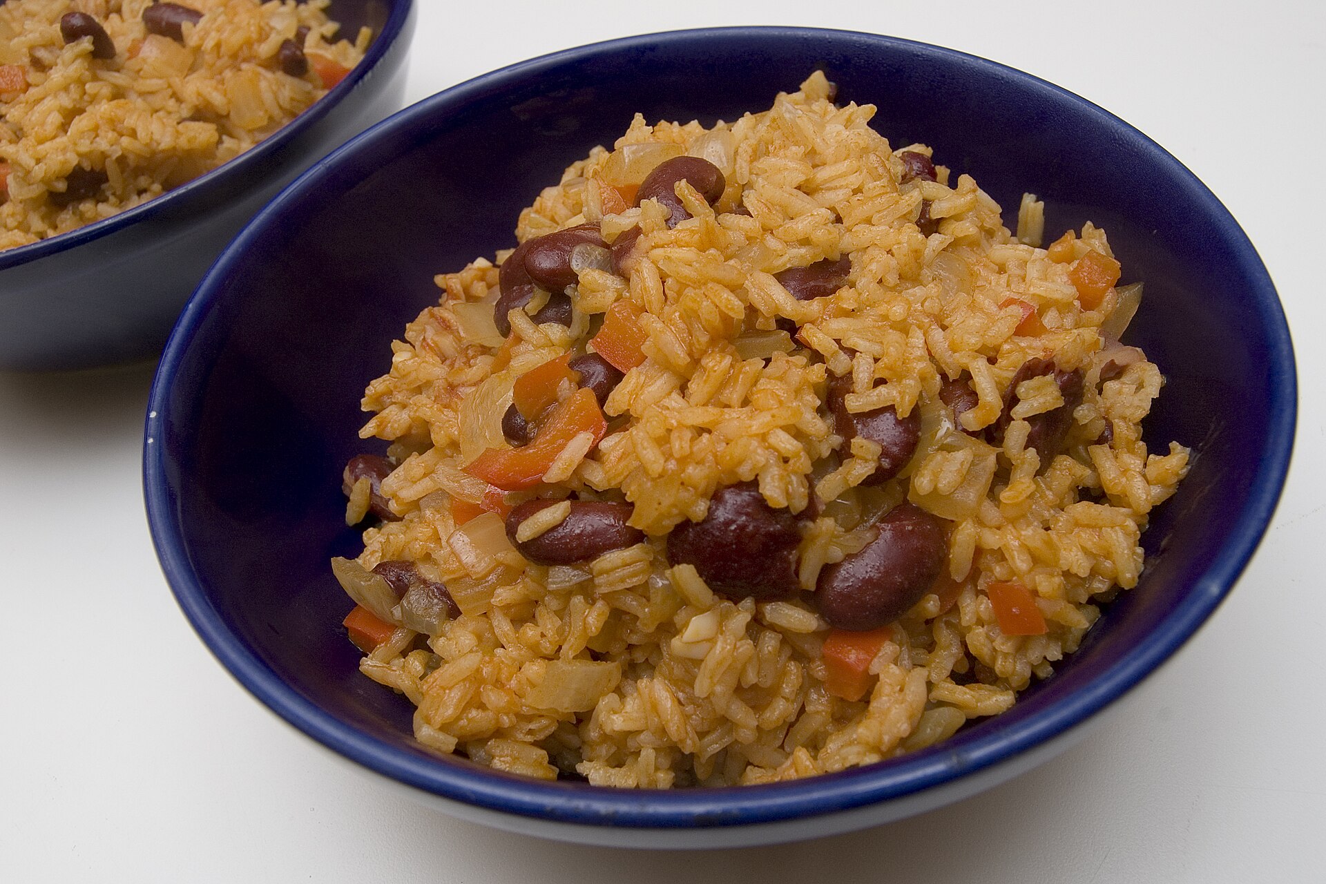 Photo de la recette « Jollof nigérian au riz et aux haricots »