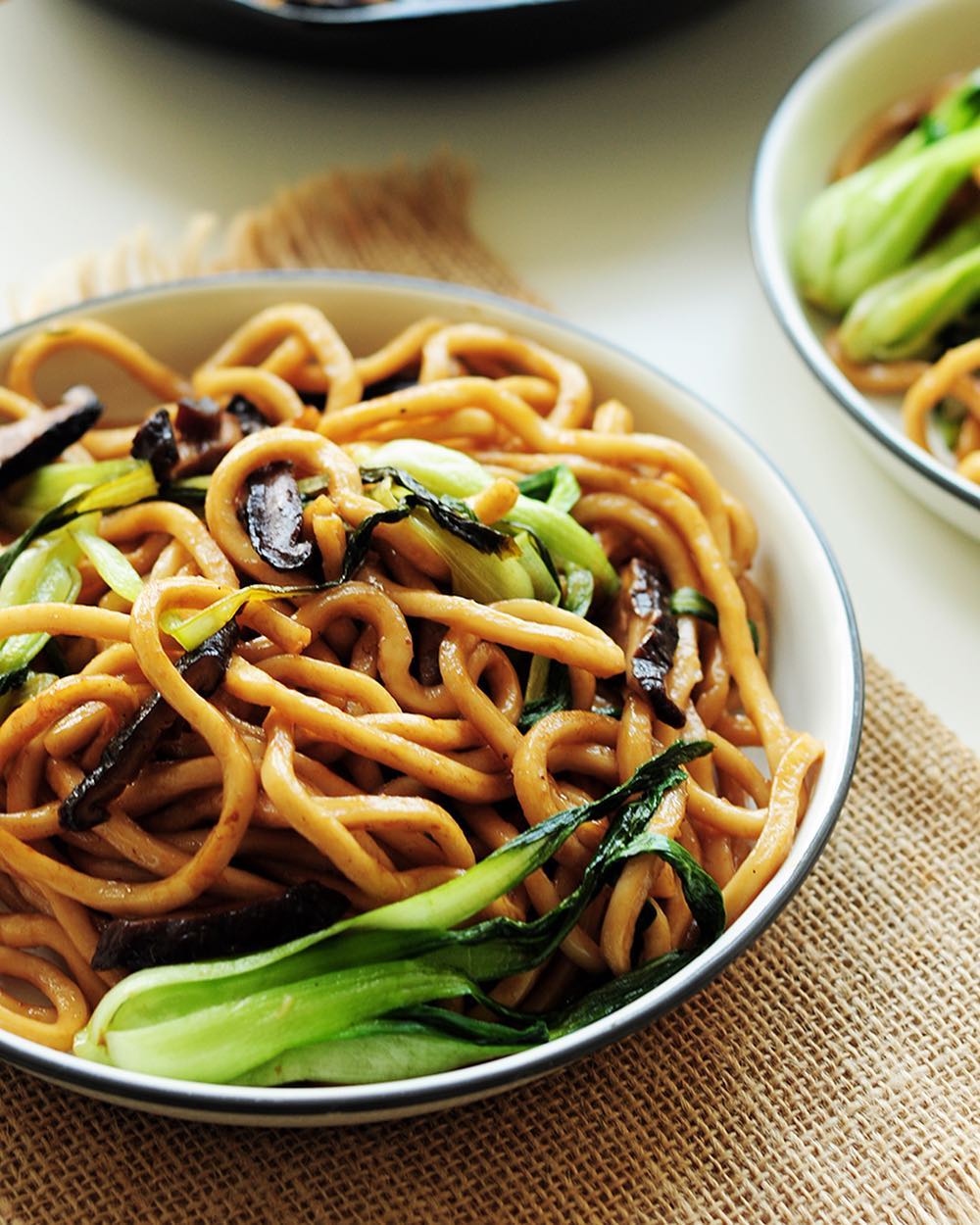 Photo de la recette « Nouilles de Shanghai sautées à la poêle »