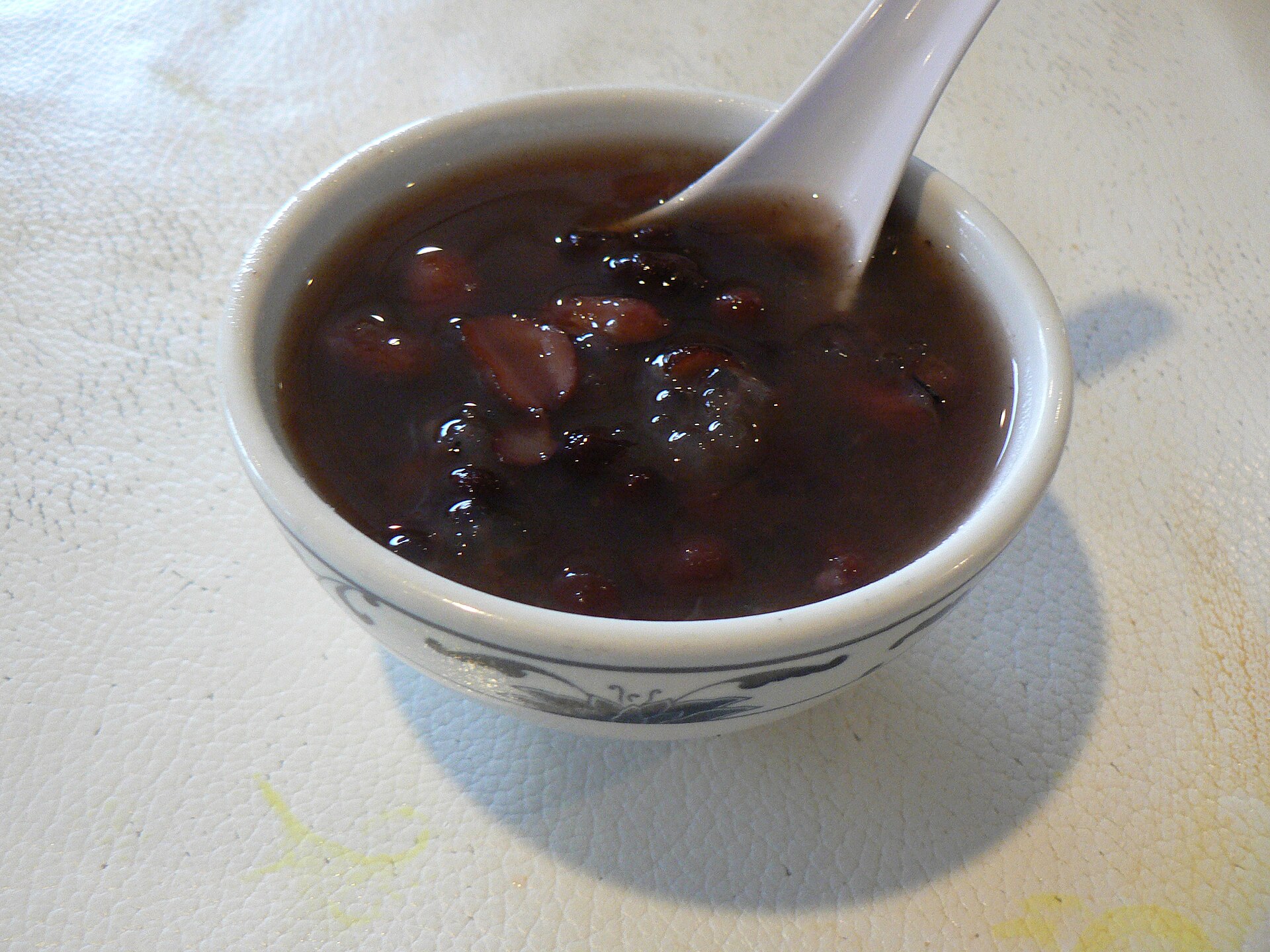 Photo de la recette « Soupe sucrée de haricots rouges »