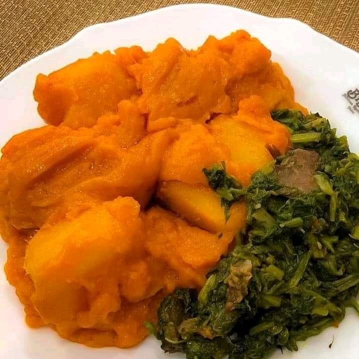 Photo de la recette « Porridge d'igname à la nigériane »