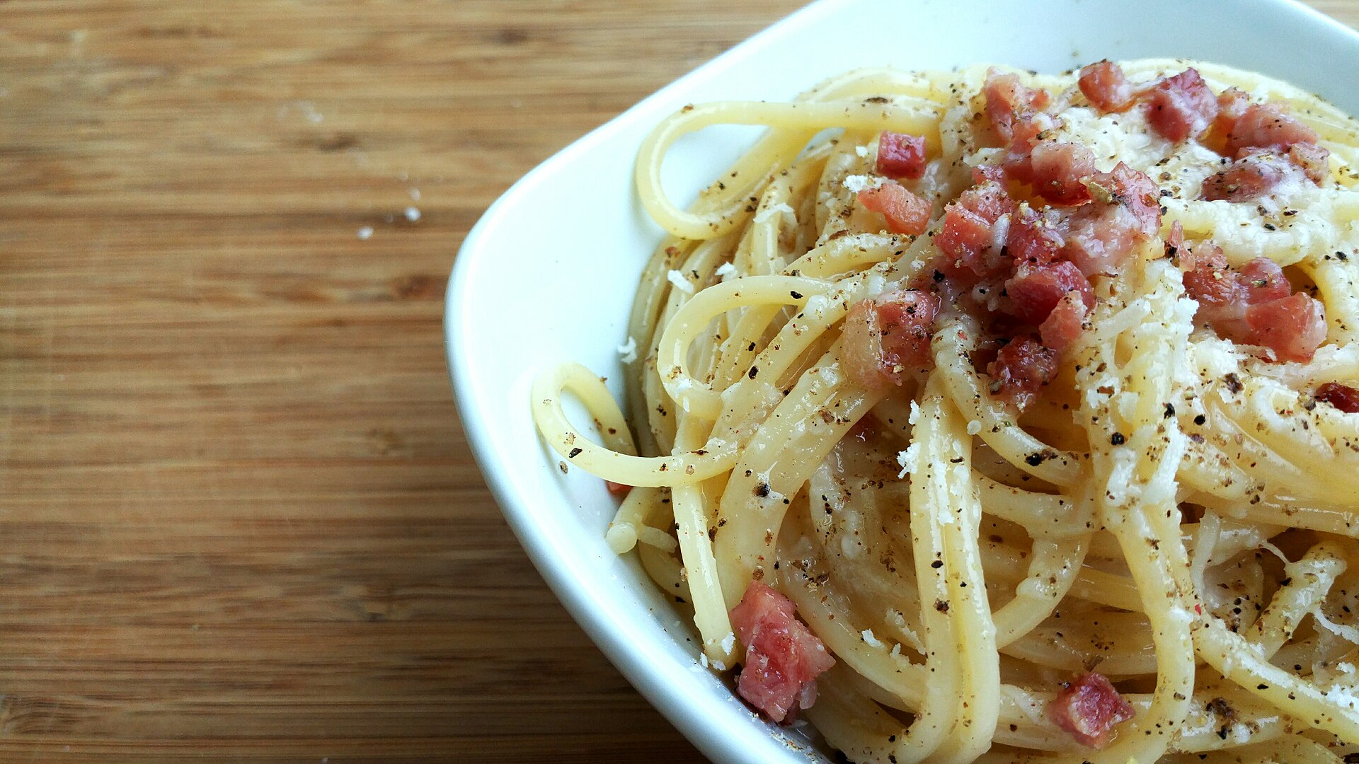 Photo de la recette « Pâtes à la carbonara »