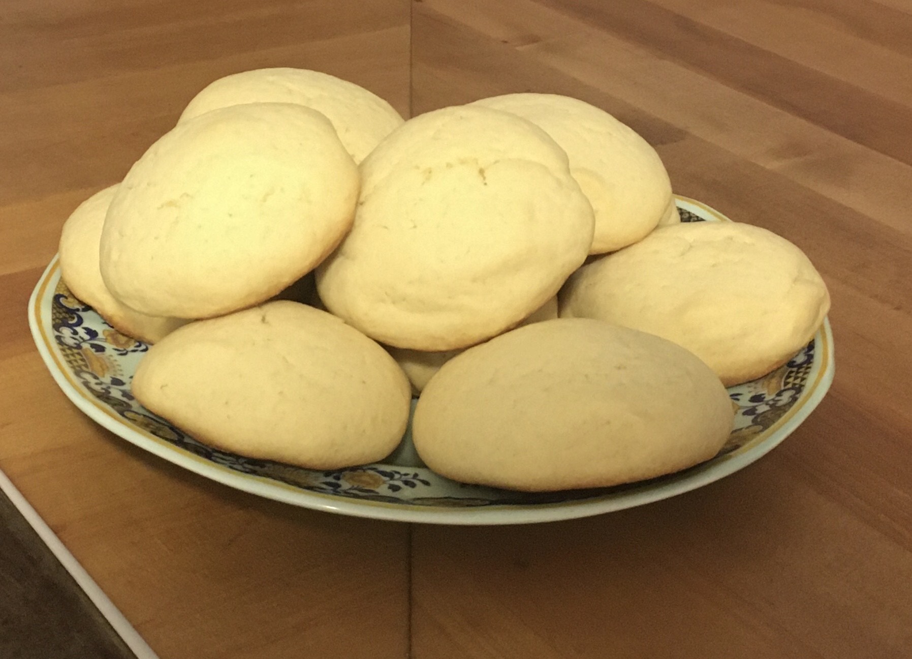 Photo de la recette « Biscuits moelleux au sucre »