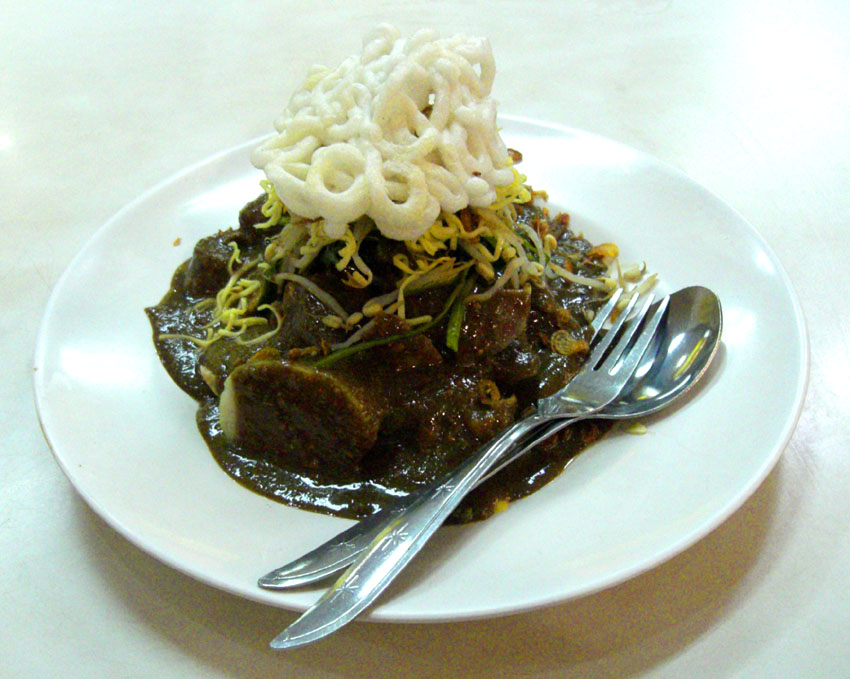 Photo de la recette « Rujak cingur (salade indonésienne de museau de bœuf) »
