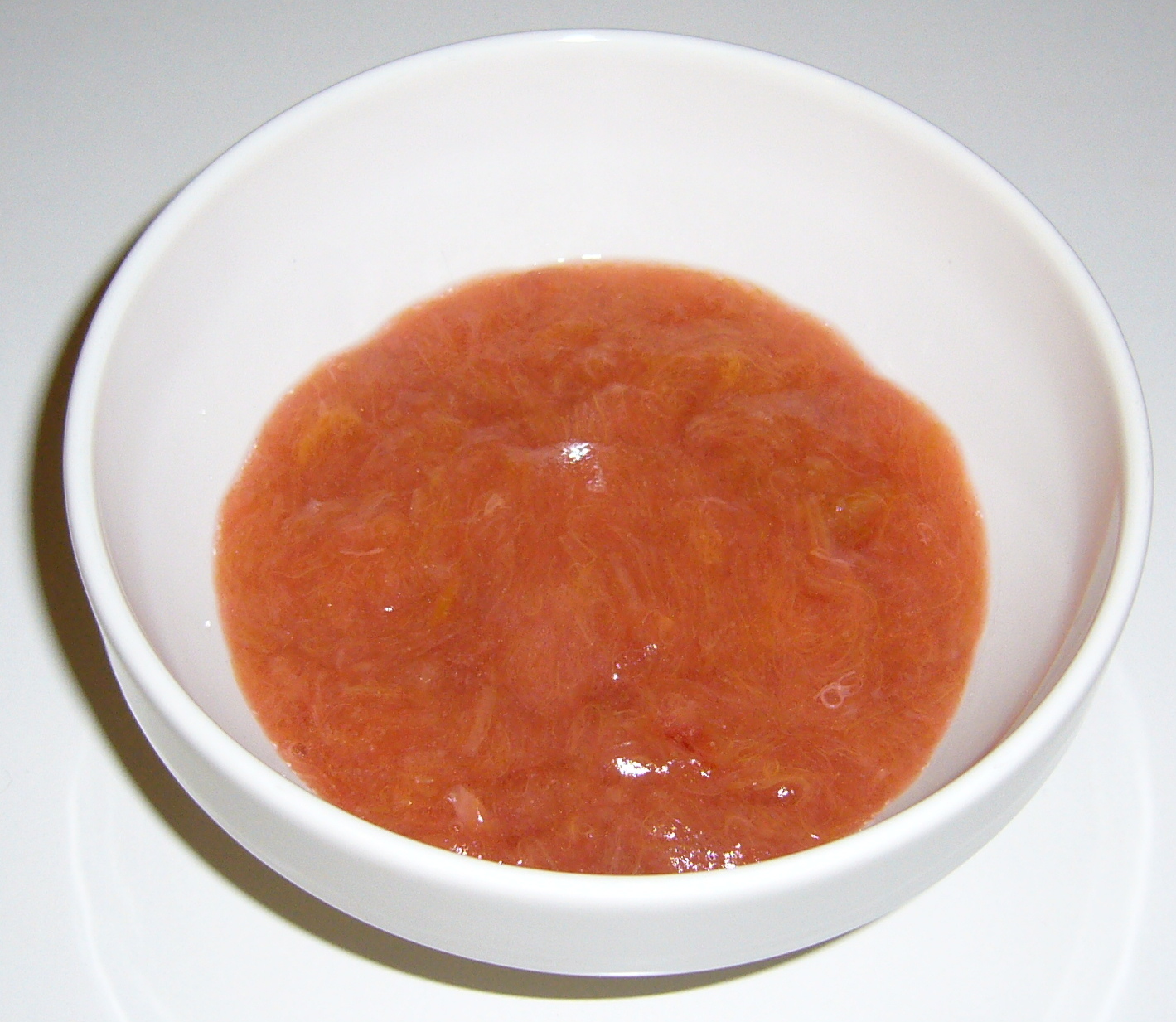 Photo de la recette « Compote de rhubarbe à la suédoise »