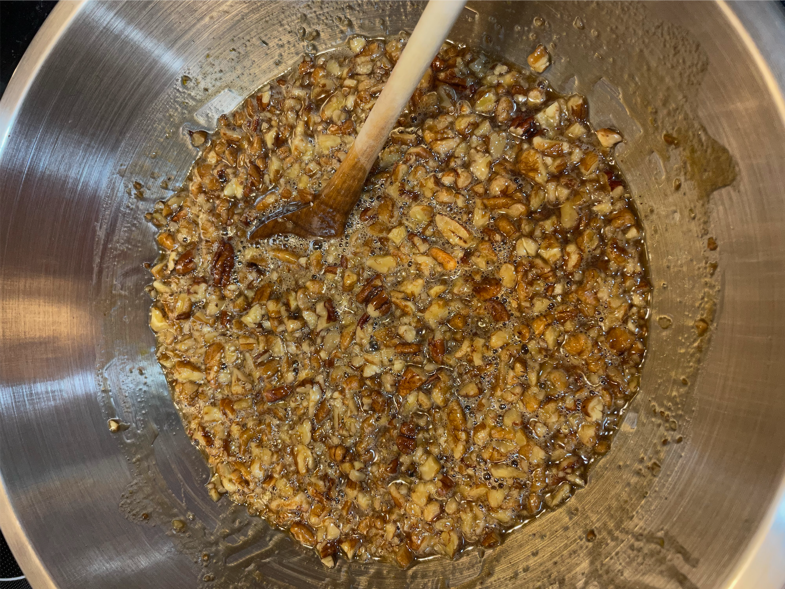 Photo de la recette « Tarte aux noix de pécan »