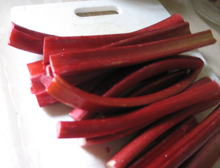 Photo de la recette « Tarte à la rhubarbe »