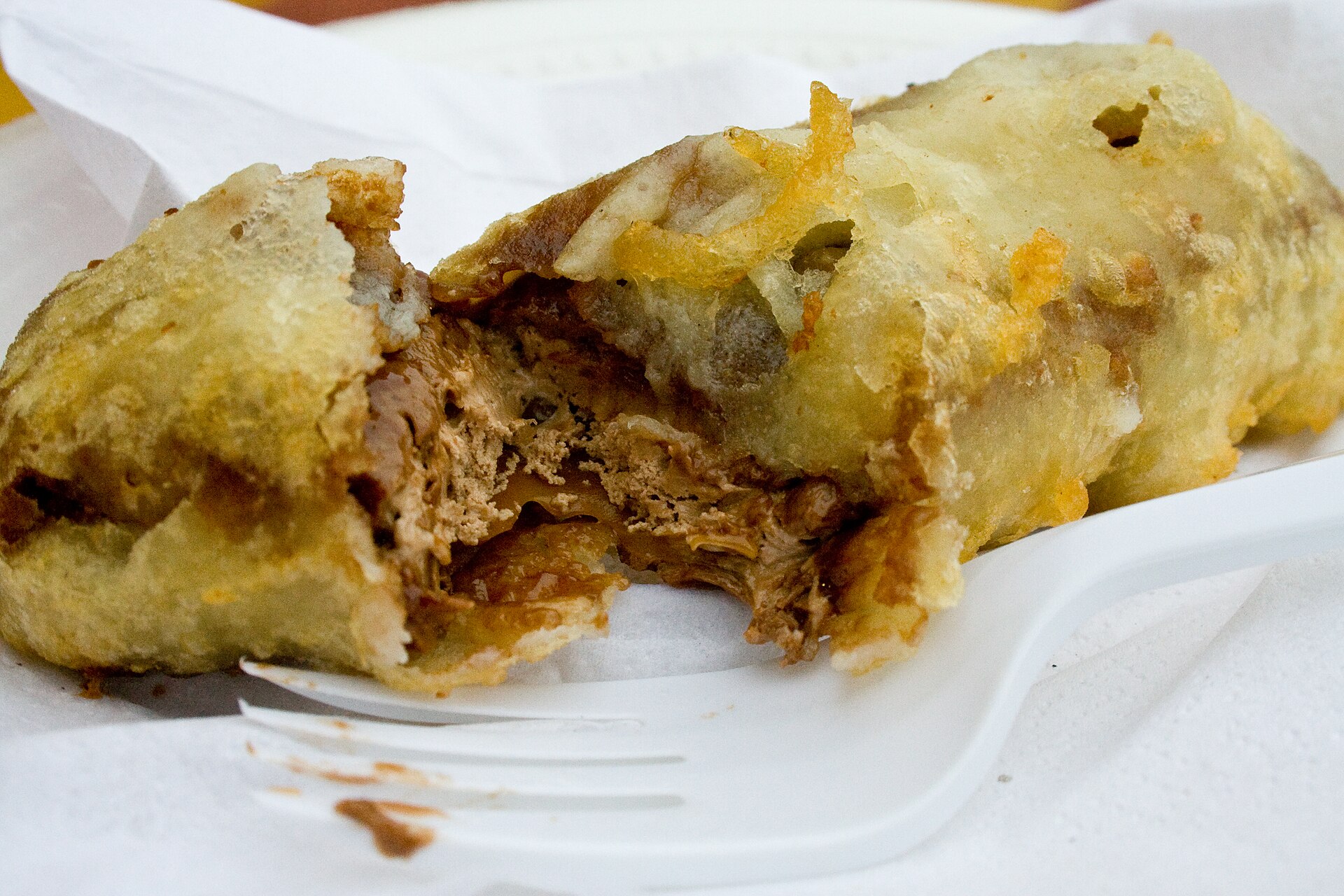 Photo de la recette « Barre Mars frite »
