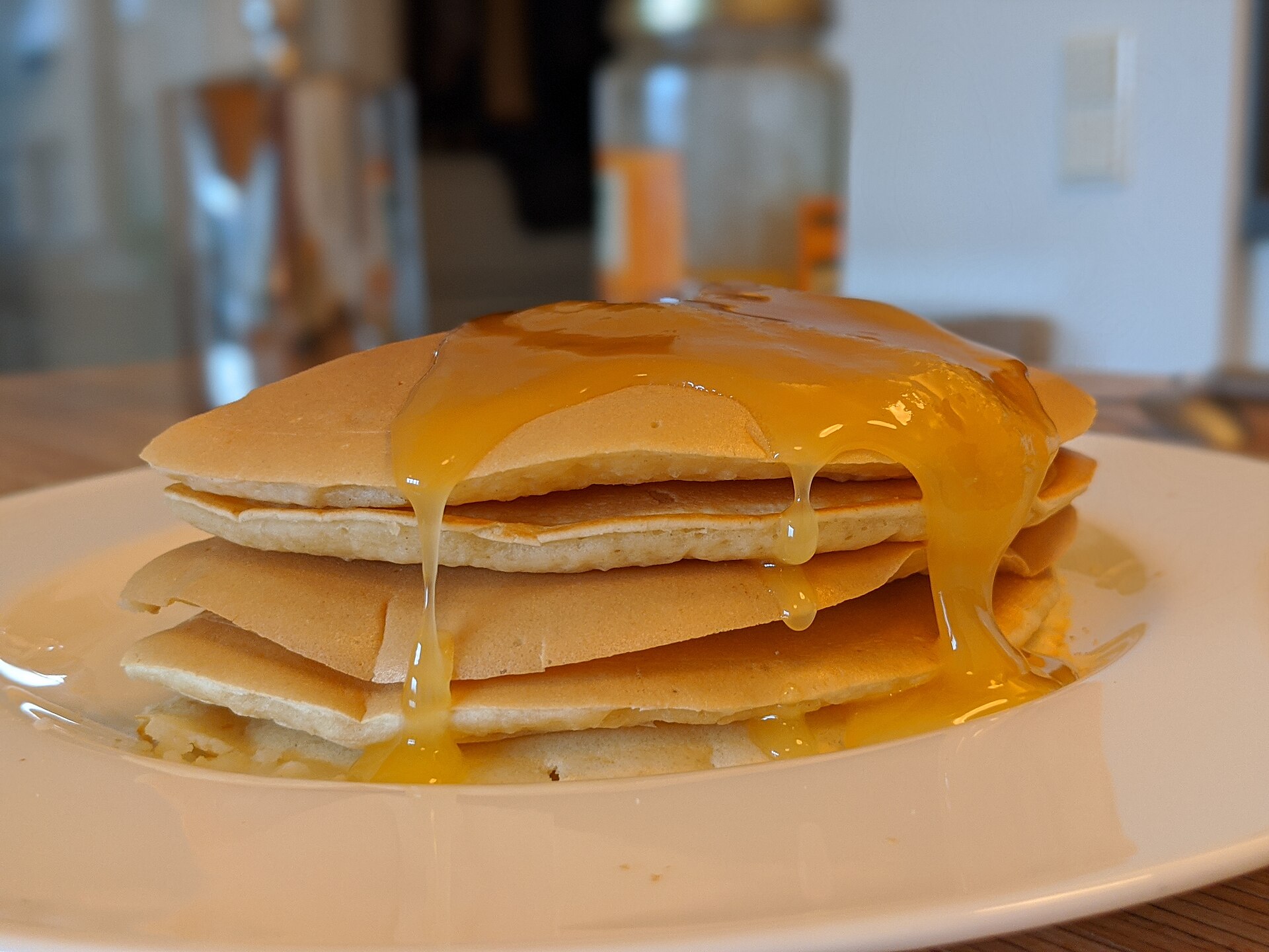 Photo de la recette « Pancakes au miel »