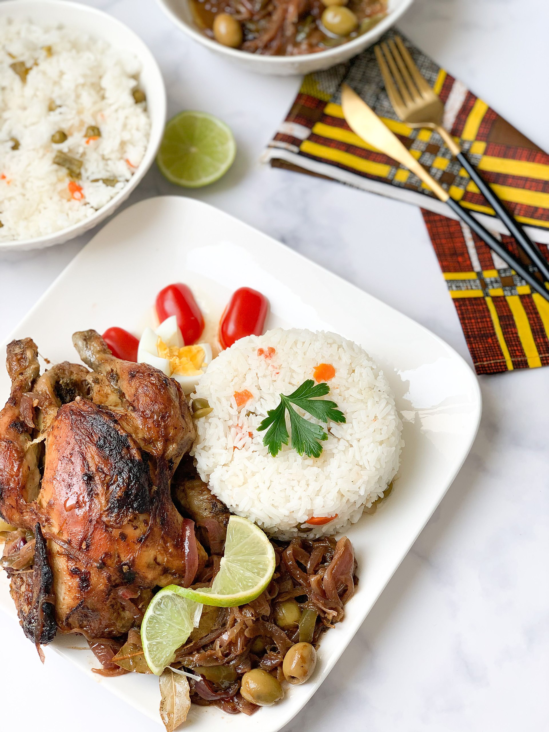 Photo de la recette « Poulet yassa gambien »