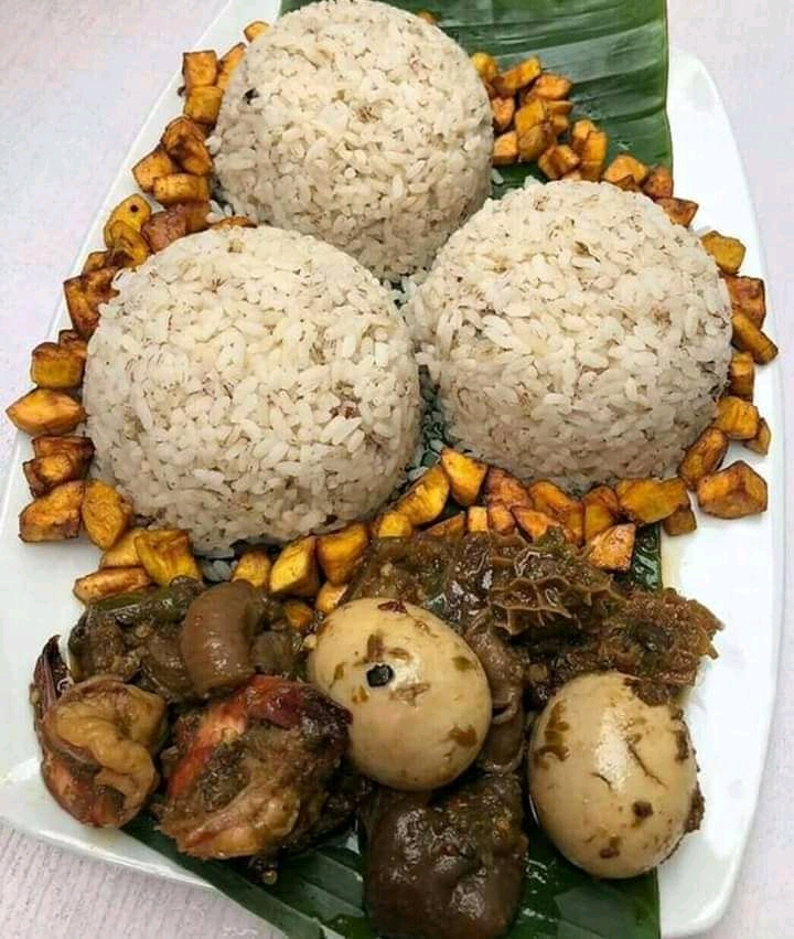 Photo de la recette « Riz ofada »