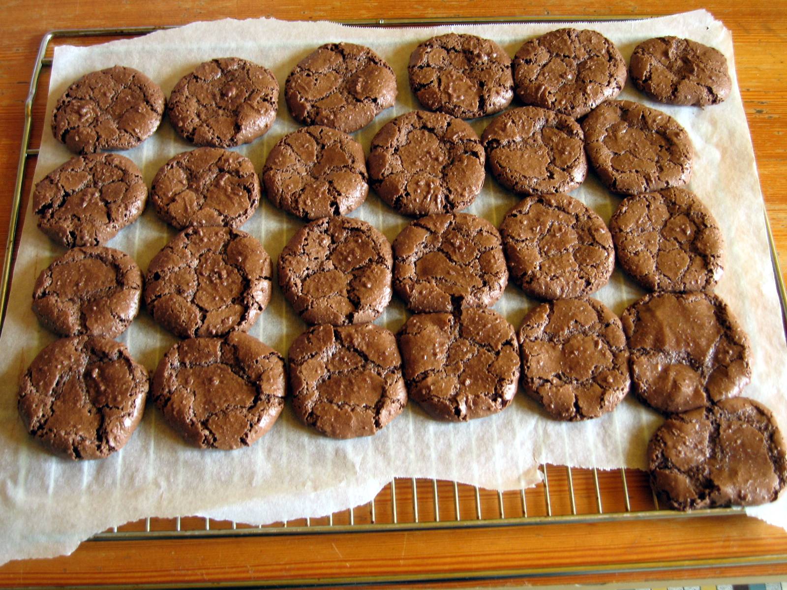 Photo de la recette « Macarons simples au chocolat »