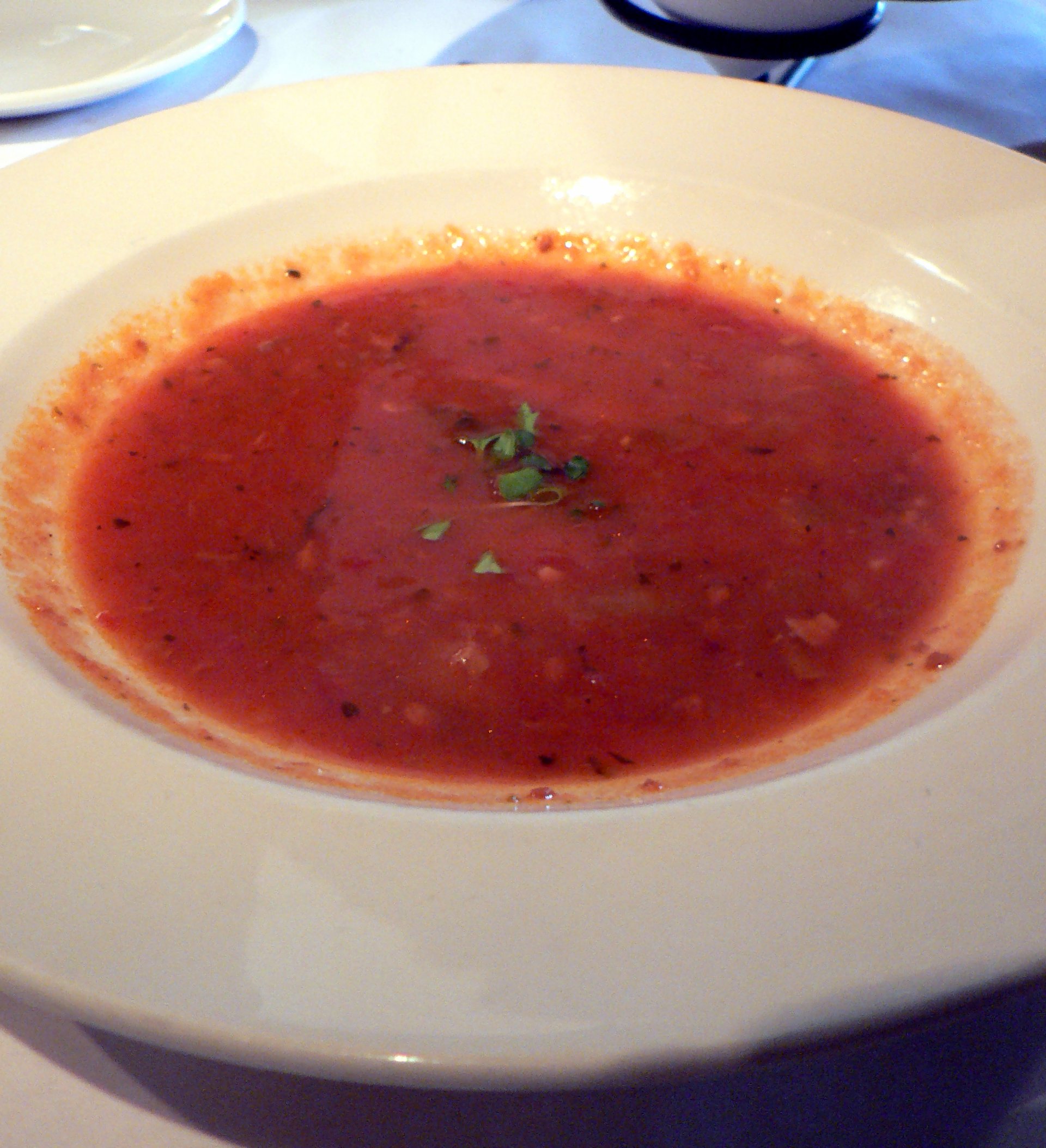 Photo de la recette « Chowder de palourdes façon Manhattan »