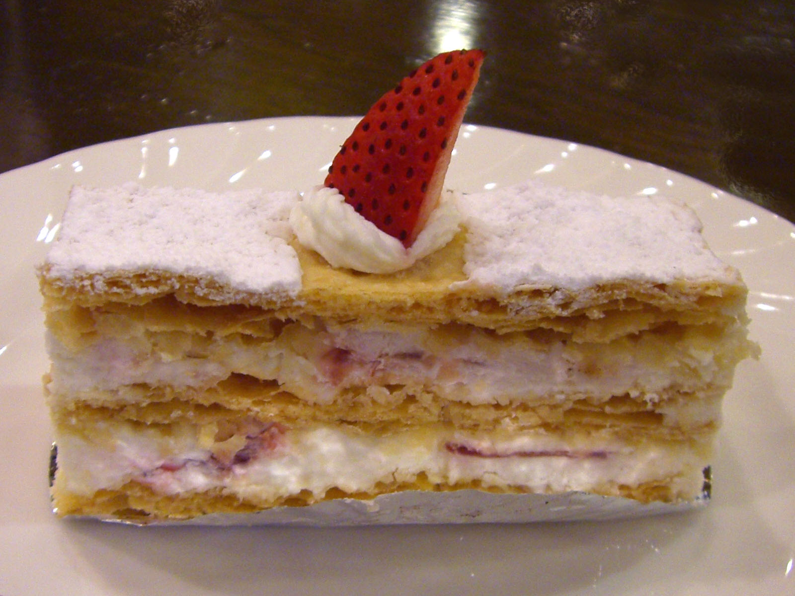 Photo de la recette « Mille-feuille au citron »