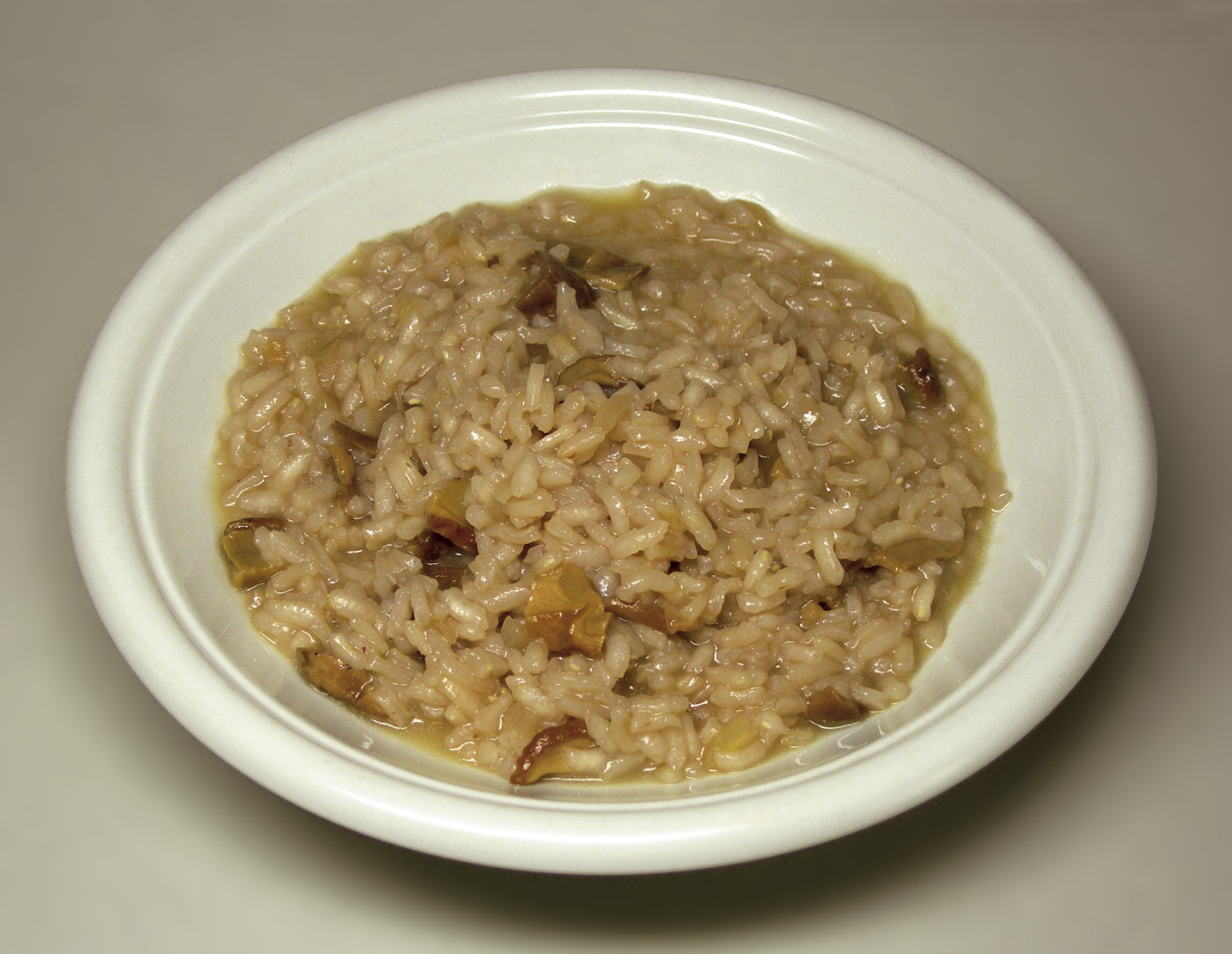 Photo de la recette « Risotto aux champignons (risotto ai funghi) »