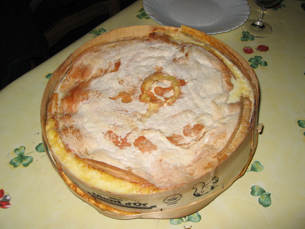 Photo de la recette « Mont d'Or chaud »