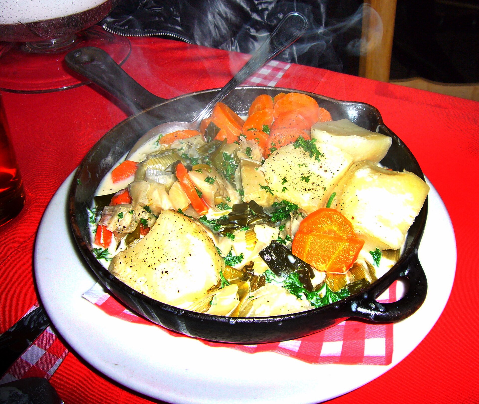 Photo de la recette « Waterzooï de poulet »