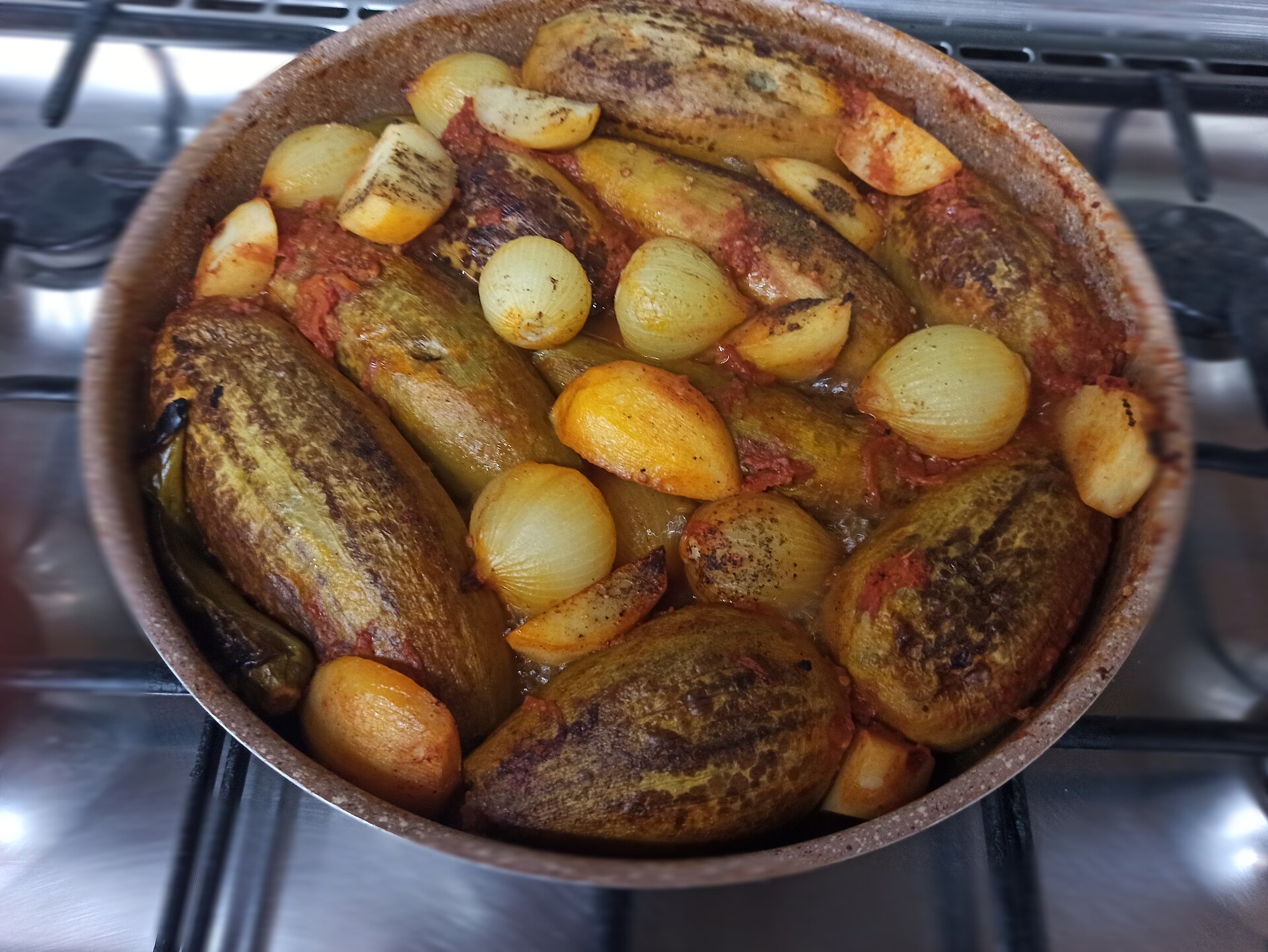Photo de la recette « Mahshi, légumes farcis égyptiens »