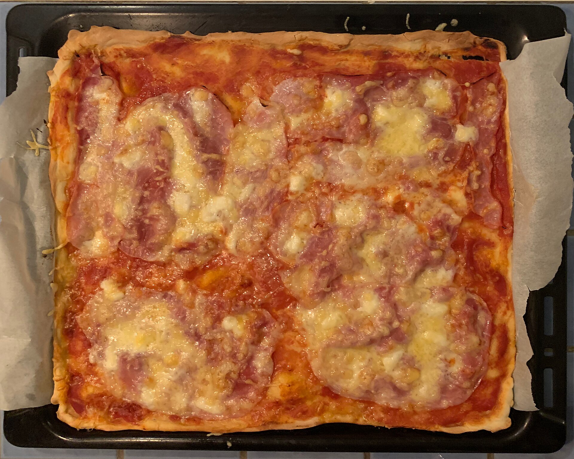 Photo de la recette « Pizza familiale »