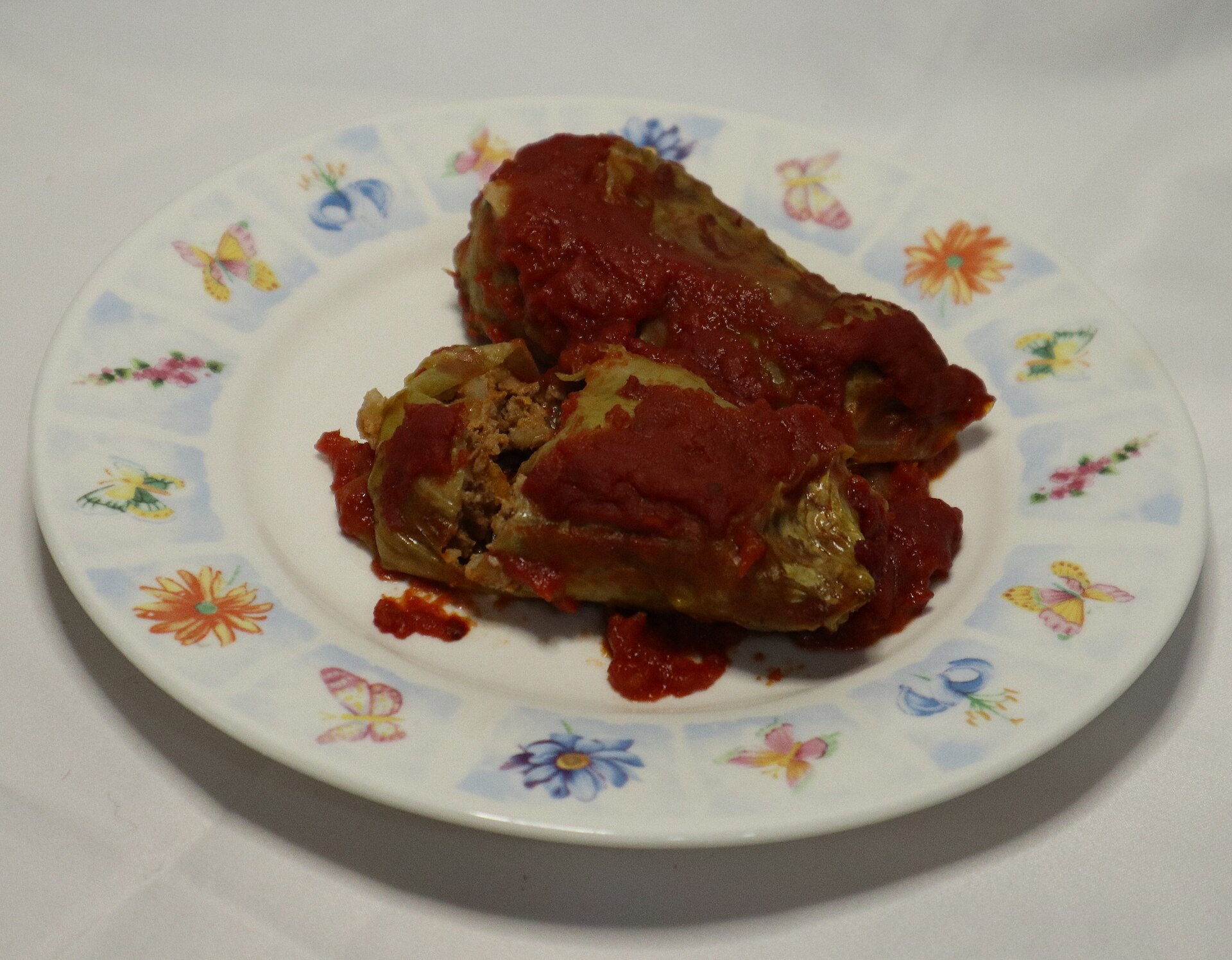 Photo de la recette « Rouleaux de chou à la dinde, à l'orge et à l'aneth frais »