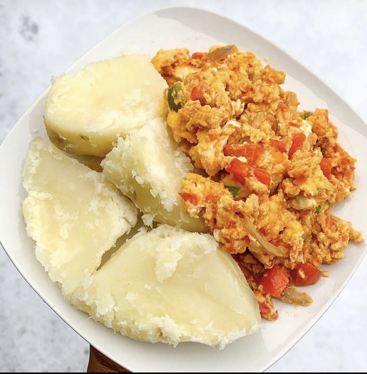 Photo de la recette « Ragoût d'œufs nigérian »