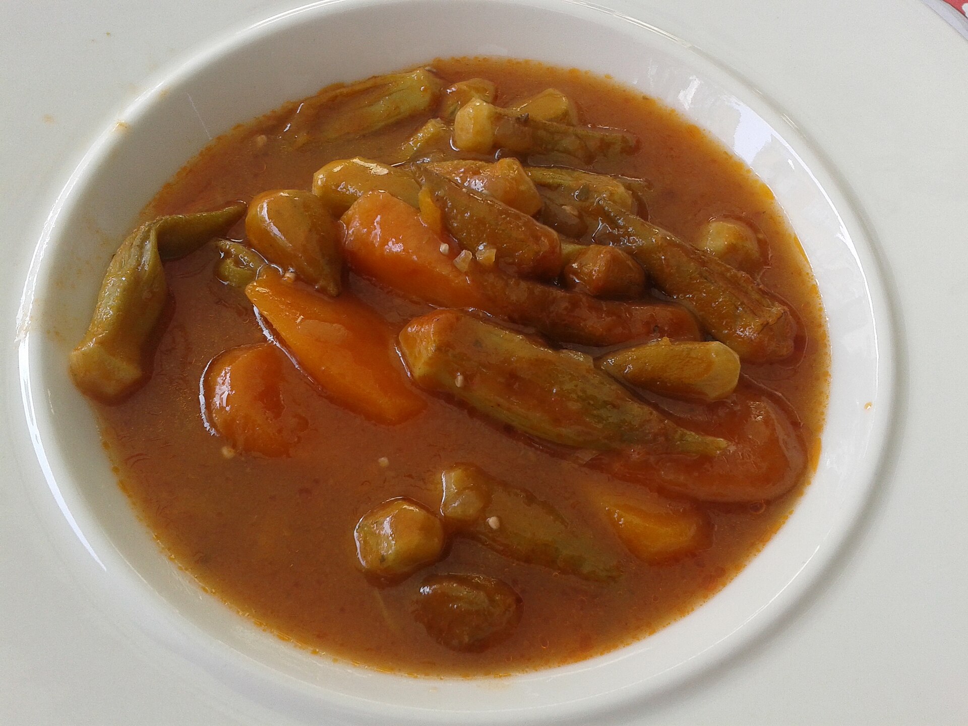 Photo de la recette « Ragoût de gombos à l'égyptienne »