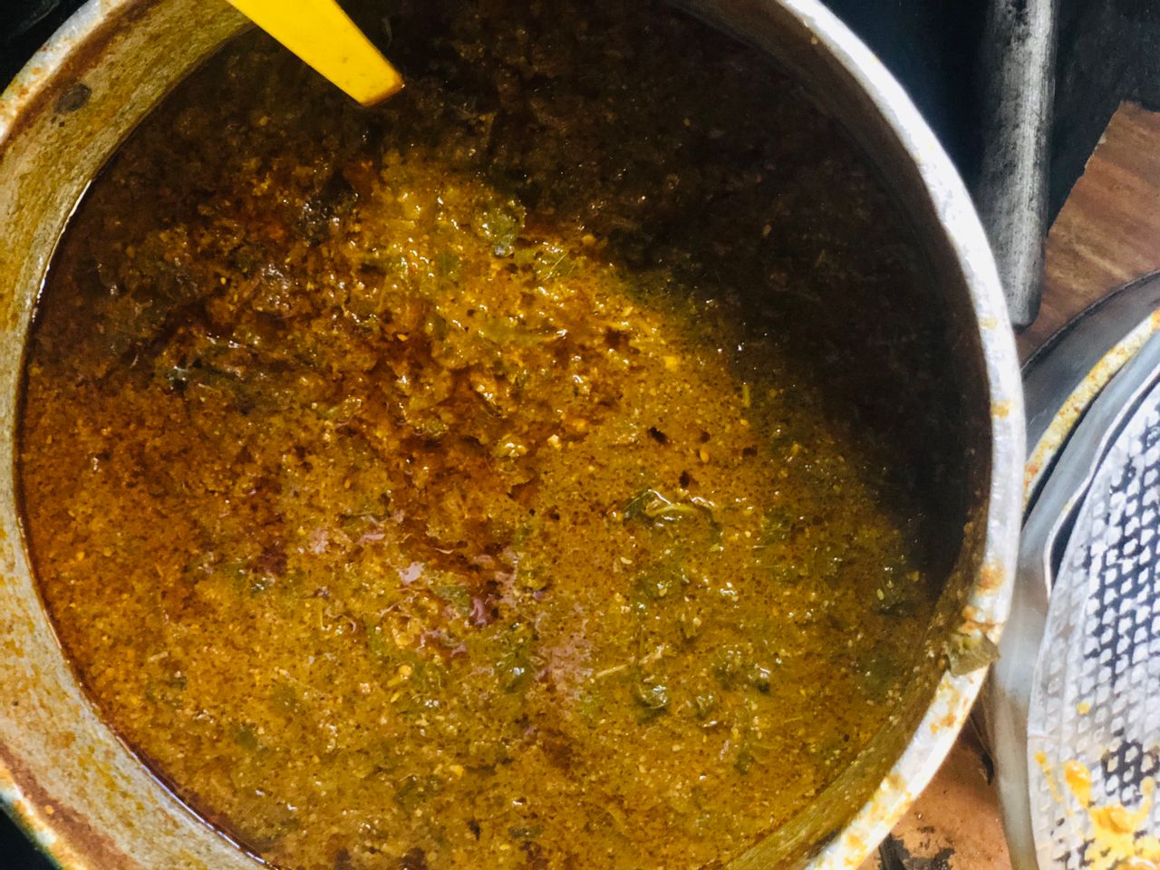 Photo de la recette « Miyan taushe (soupe de potiron haoussa) »