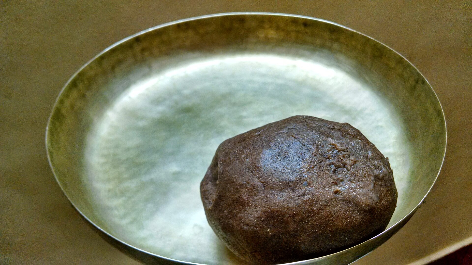 Photo de la recette « Mudde (boule de millet du sud de l'Inde) »