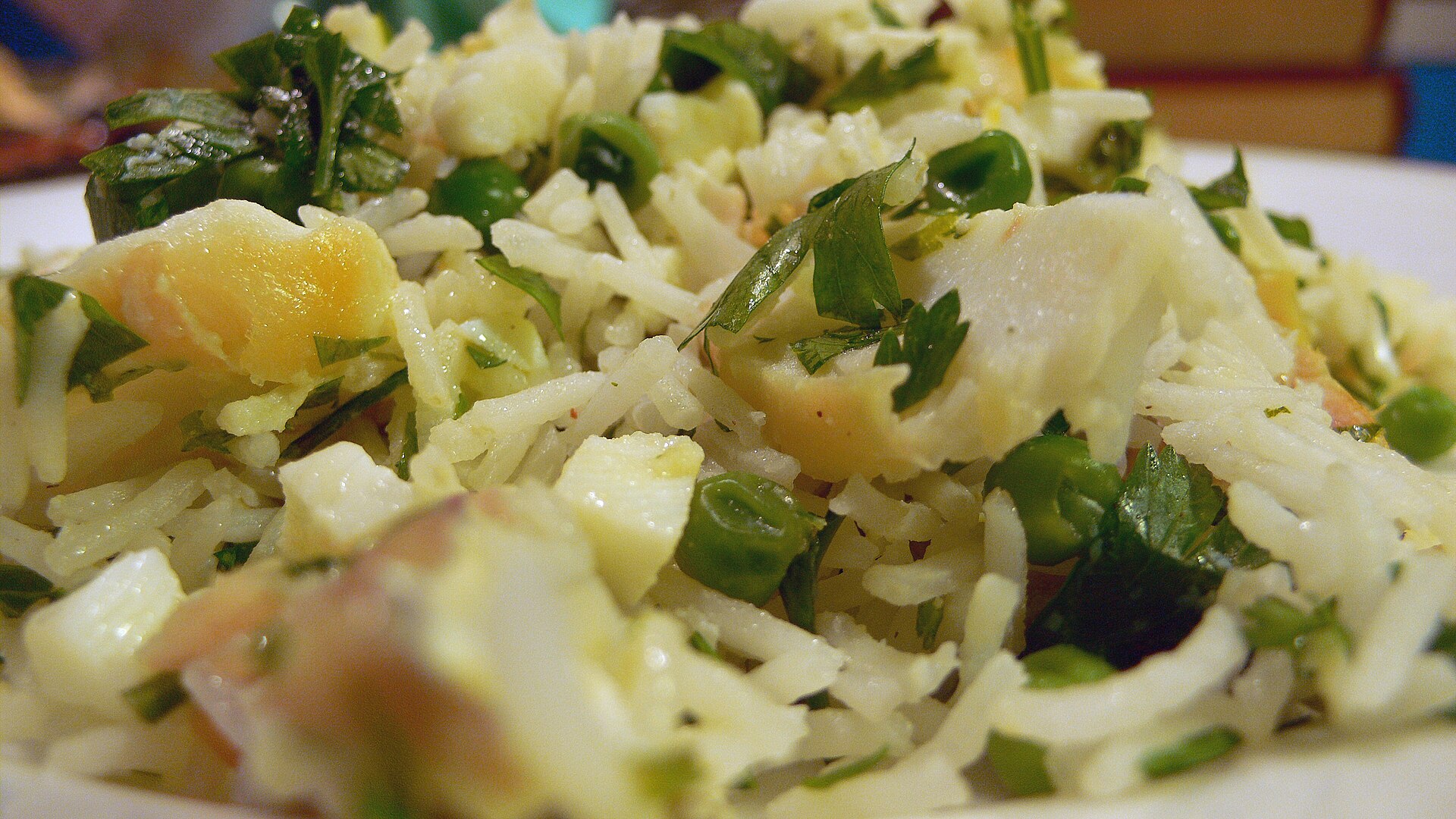Photo de la recette « Kedgeree (riz au poisson fumé) »