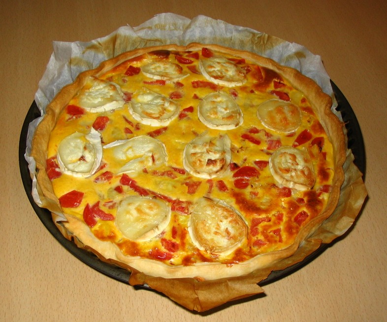 Photo de la recette « Tarte au chèvre »