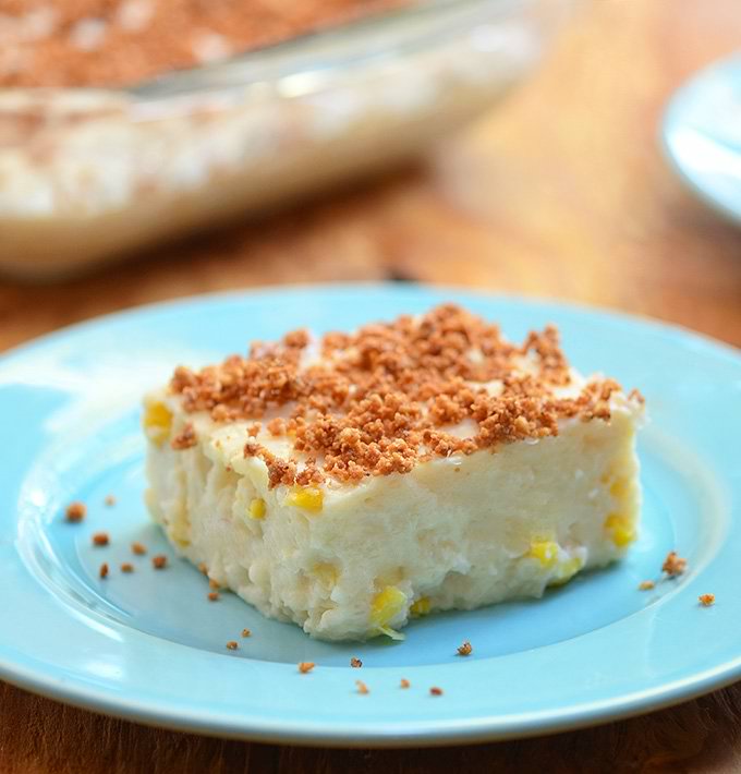 Photo de la recette « Maja blanca (pudding au lait de coco) »