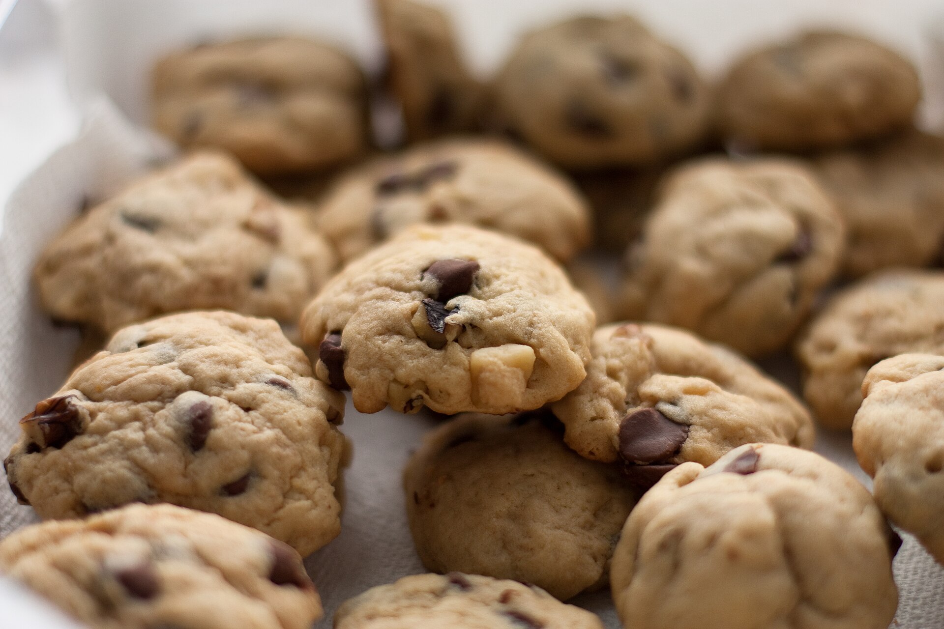 Photo de la recette « Cookies aux pépites de chocolat »