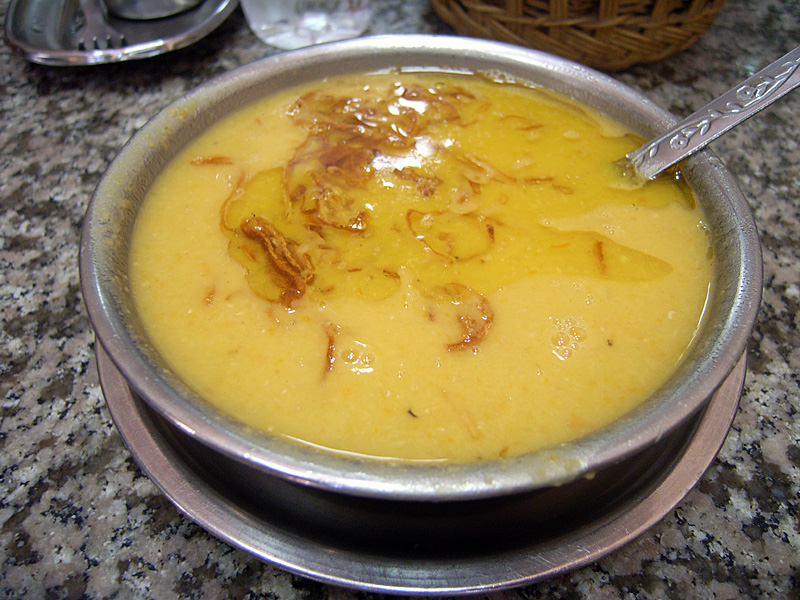 Photo de la recette « Soupe de lentilles égyptienne »