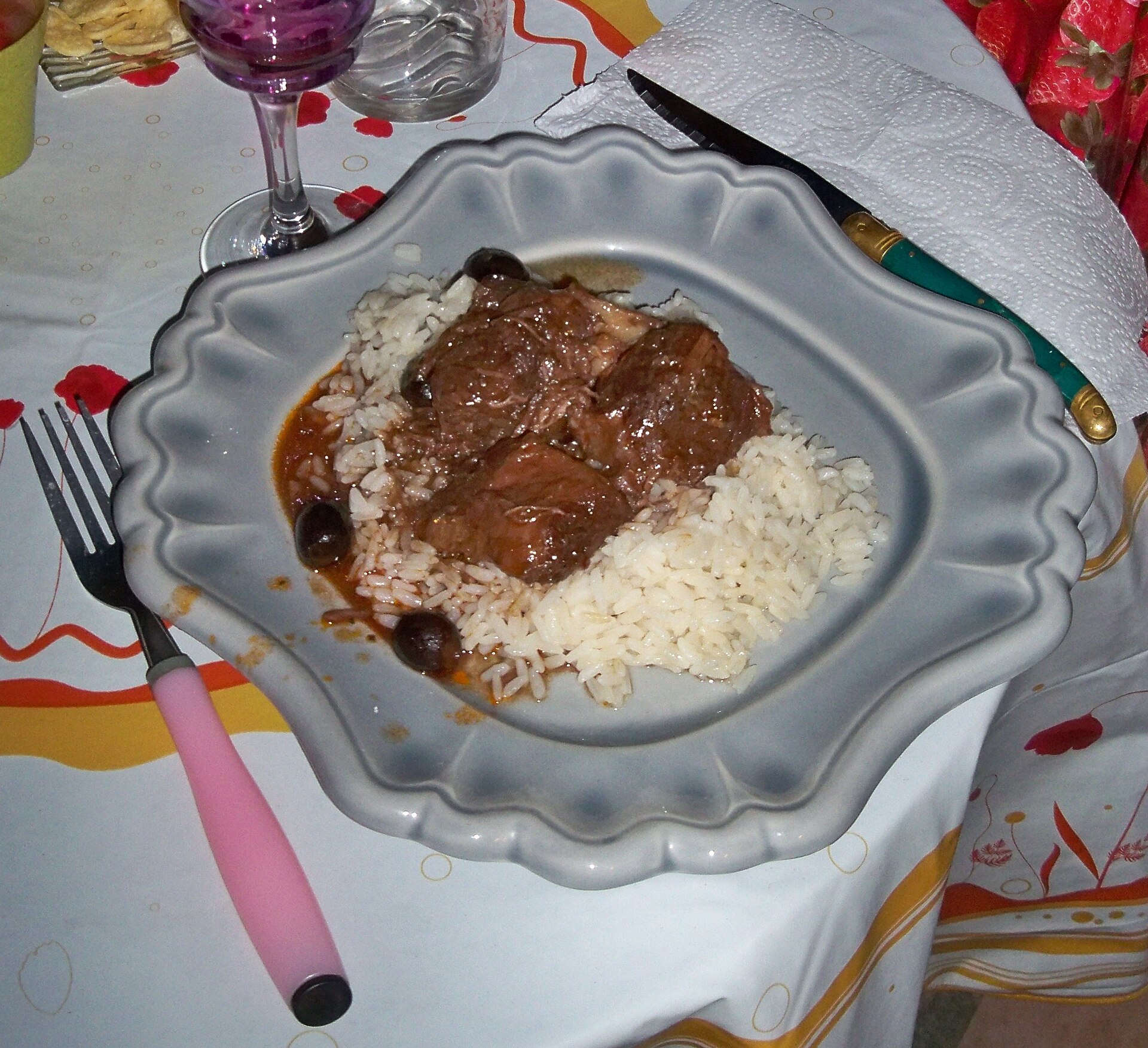 Photo de la recette « Gardiane de taureau »
