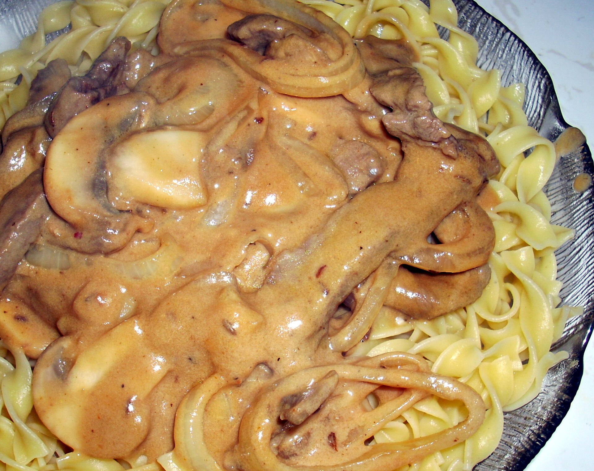 Photo de la recette « Bœuf Stroganoff »