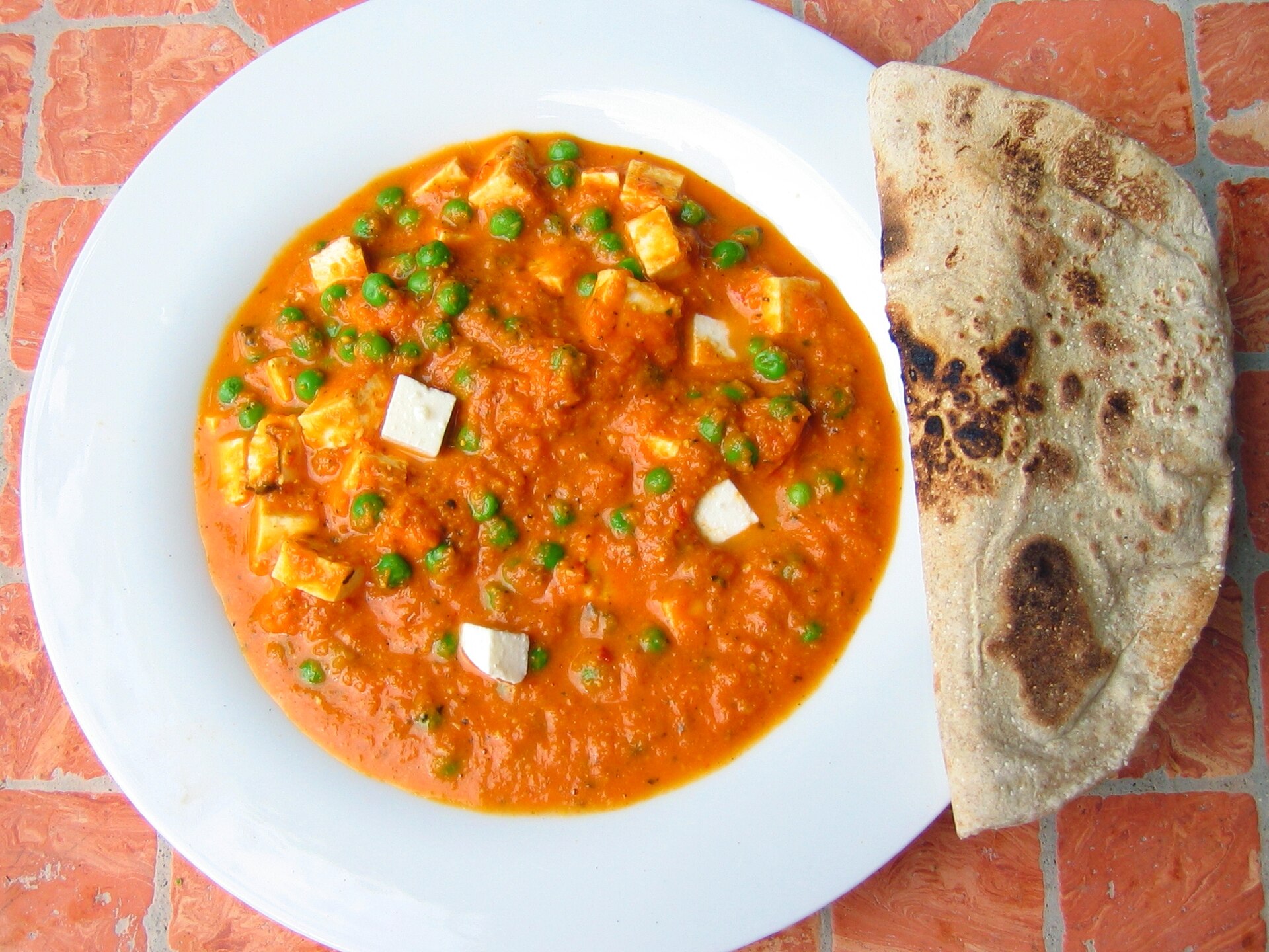 Photo de la recette « Matar paneer »
