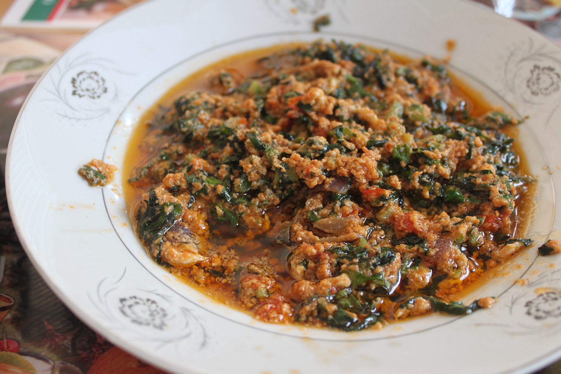 Photo de la recette « Sauce palaver libérienne »