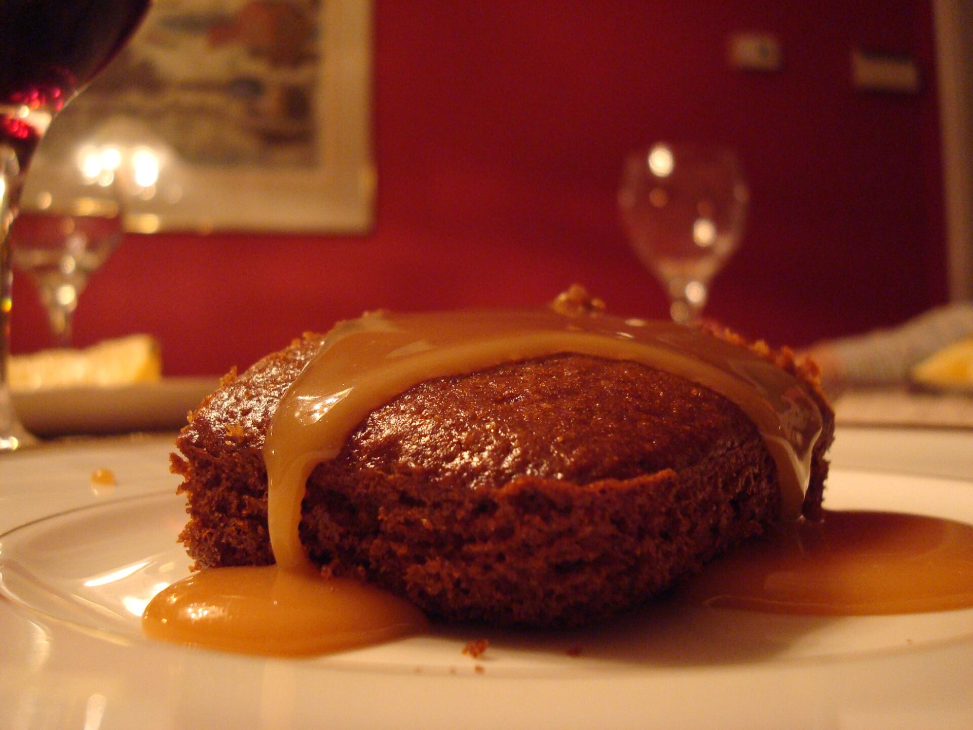 Photo de la recette « Gâteau au pain d'épices anglais »