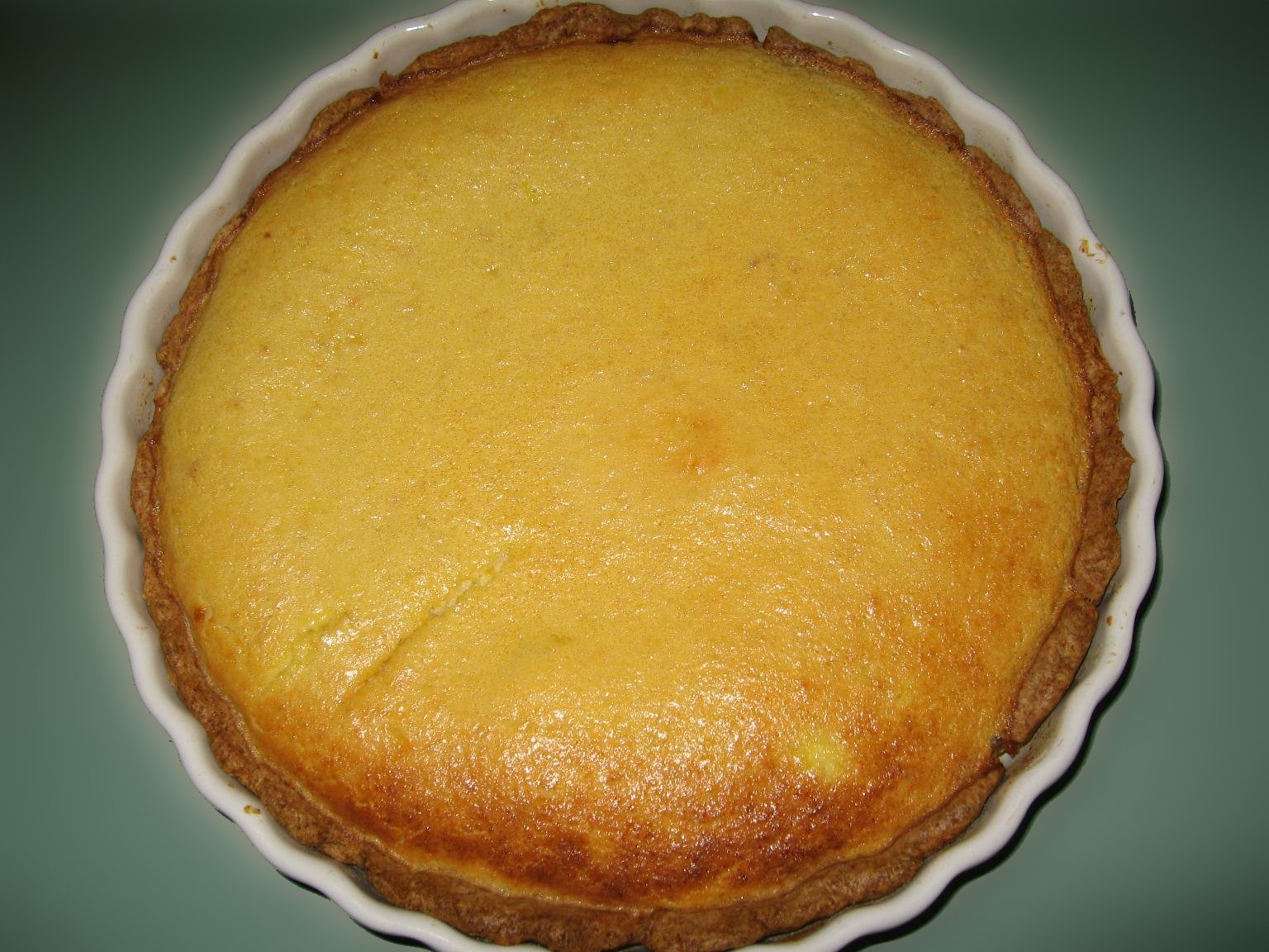 Photo de la recette « Quiche aux pommes et sirop d'érable »