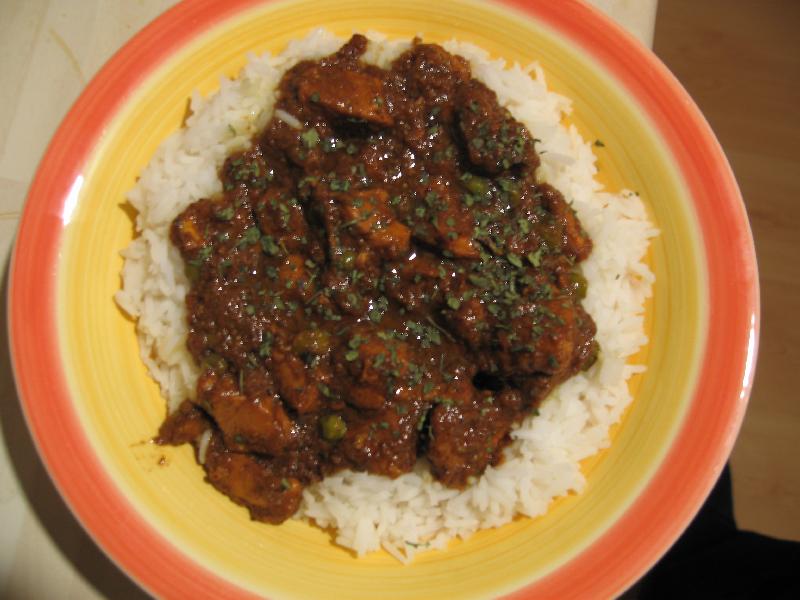 Photo de la recette « Poulet vindaloo »