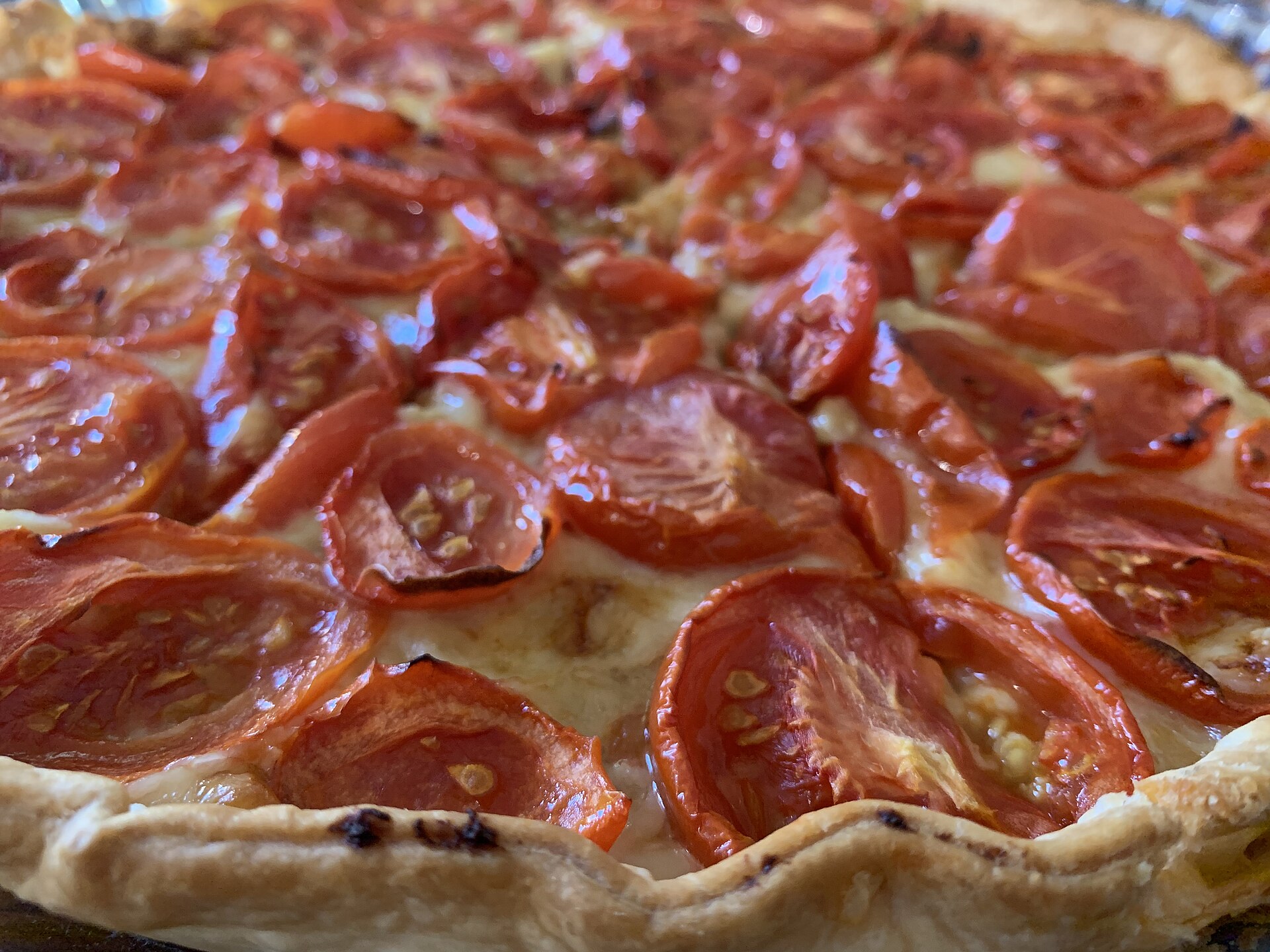 Photo de la recette « Tarte à la tomate »