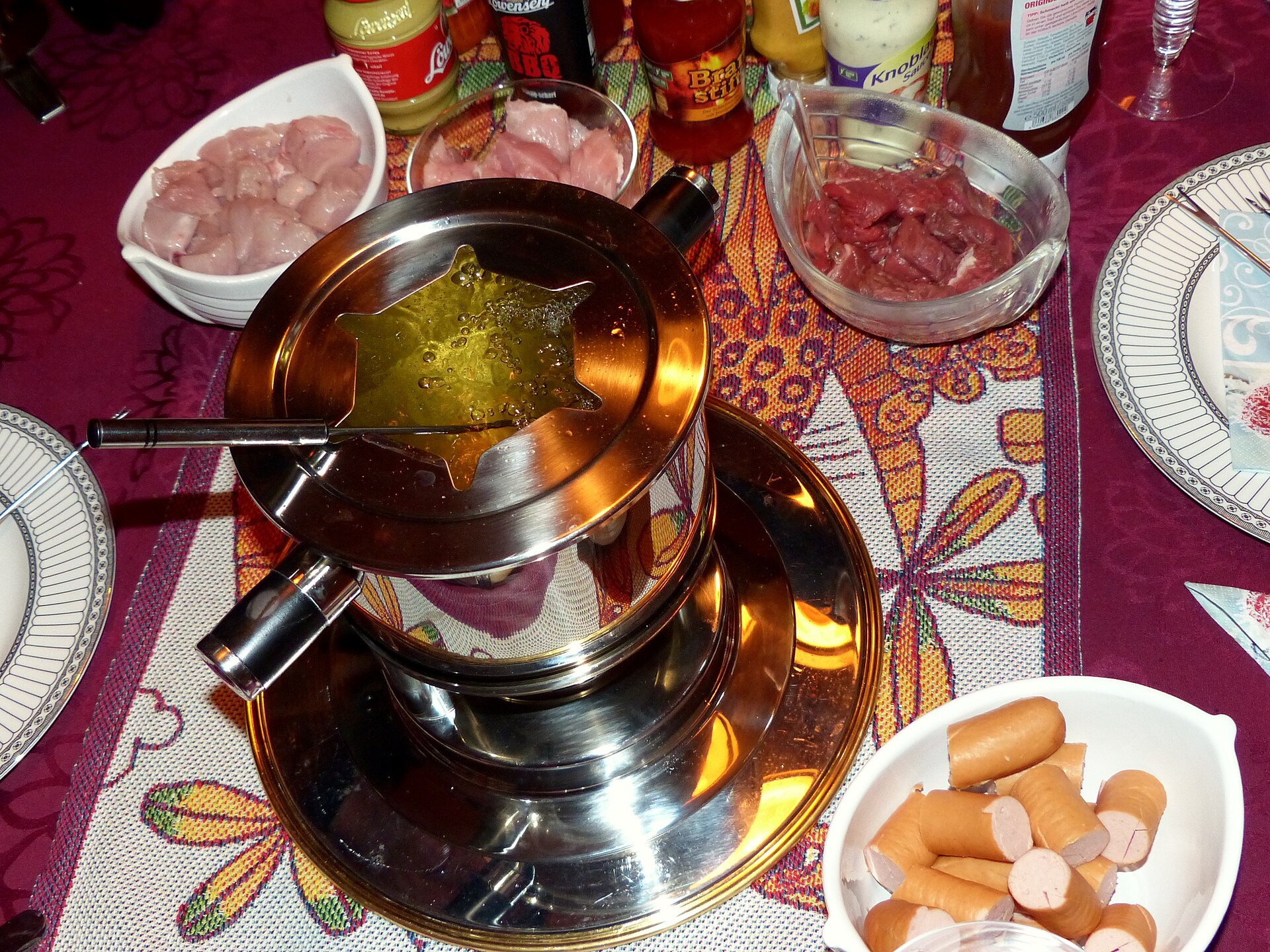 Photo de la recette « Fondue bourguignonne »