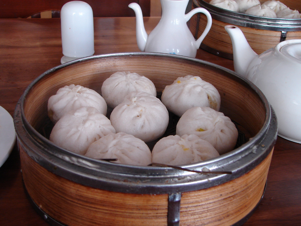 Photo de la recette « Baozi, brioches chinoises cuites à la vapeur »