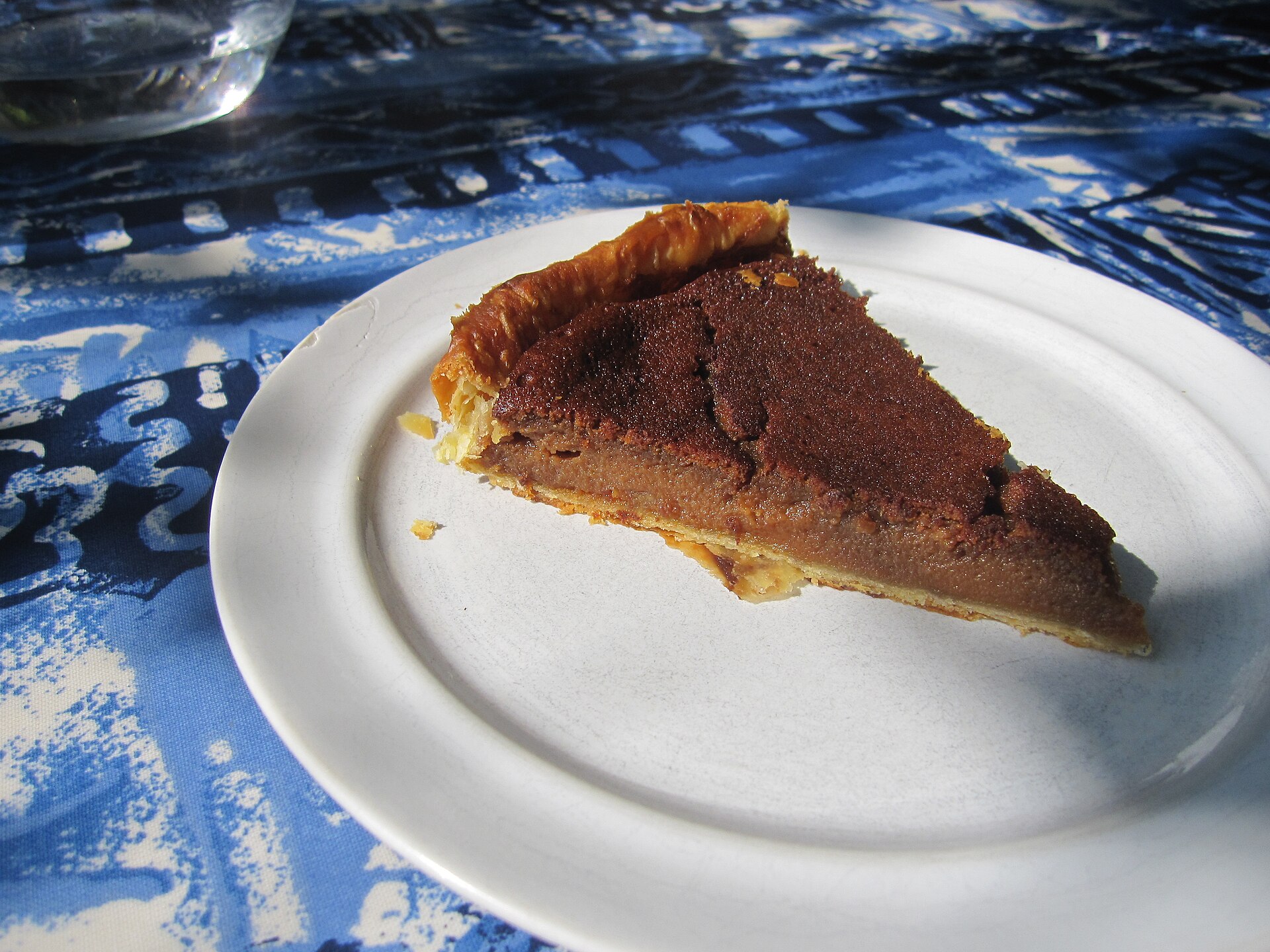 Photo de la recette « Tarte au vin cuit de poires »