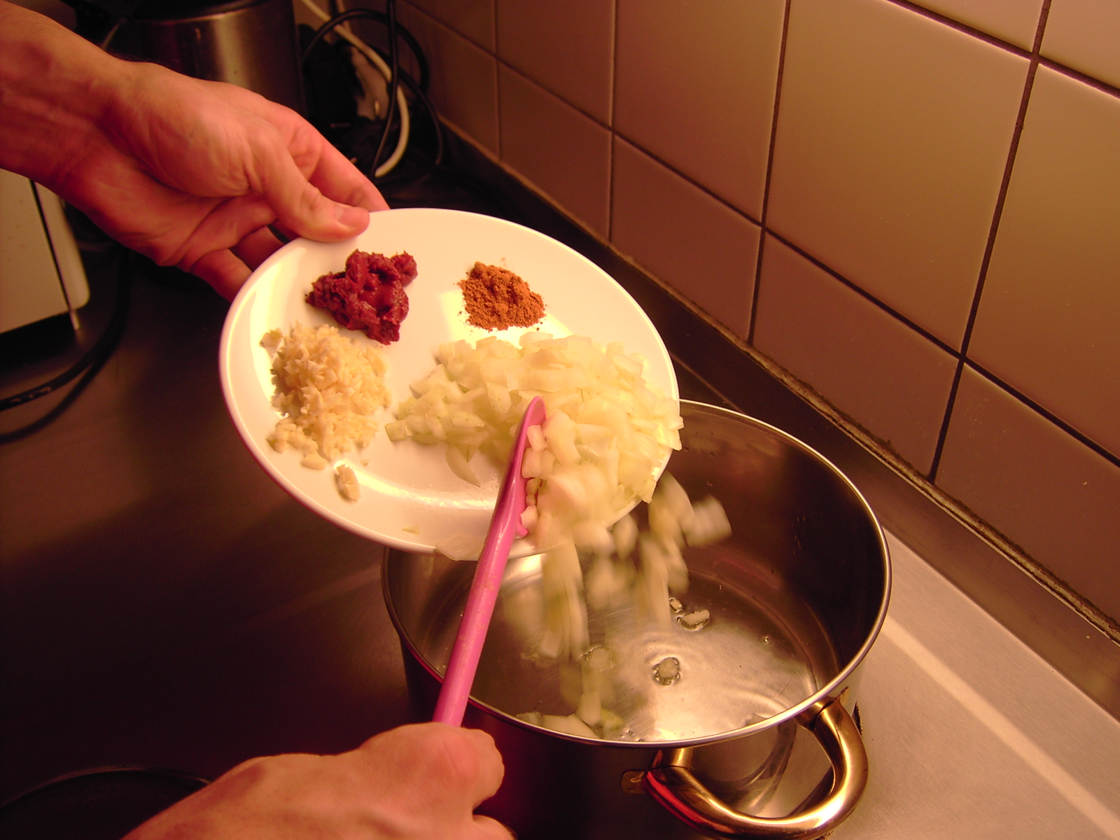 Photo de la recette « Zwiebelrostbraten à la sauce oignon au vin rouge »