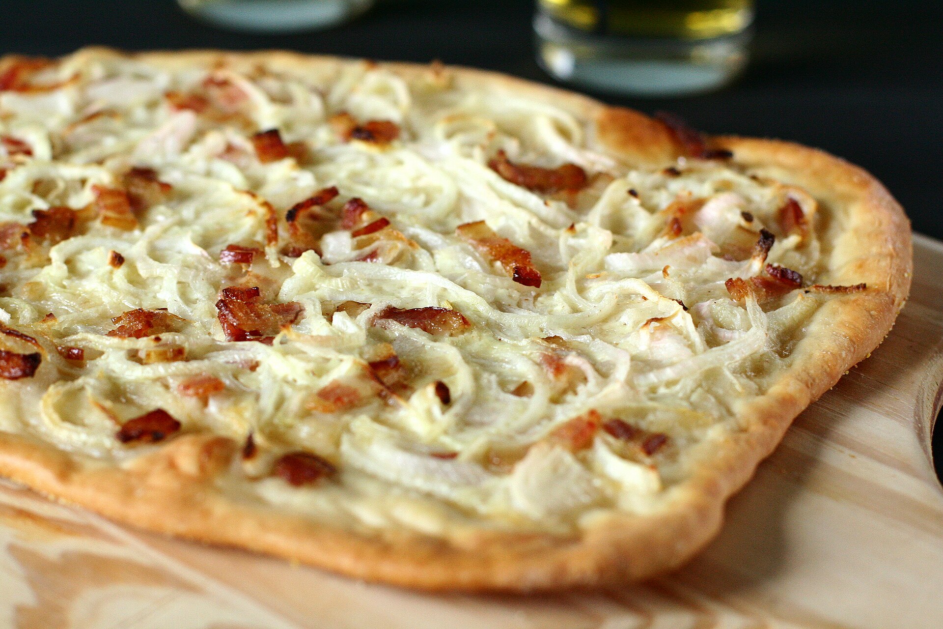 Photo de la recette « Tarte flambée »