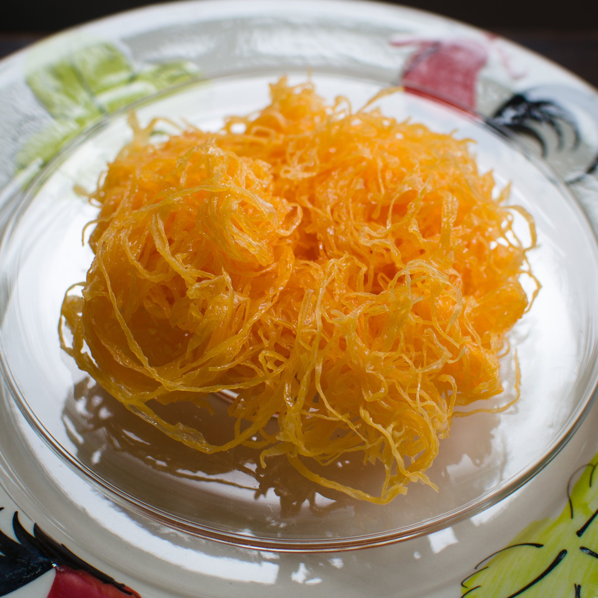 Photo de la recette « Foi Thong (fils d'or de jaune d'œuf) »