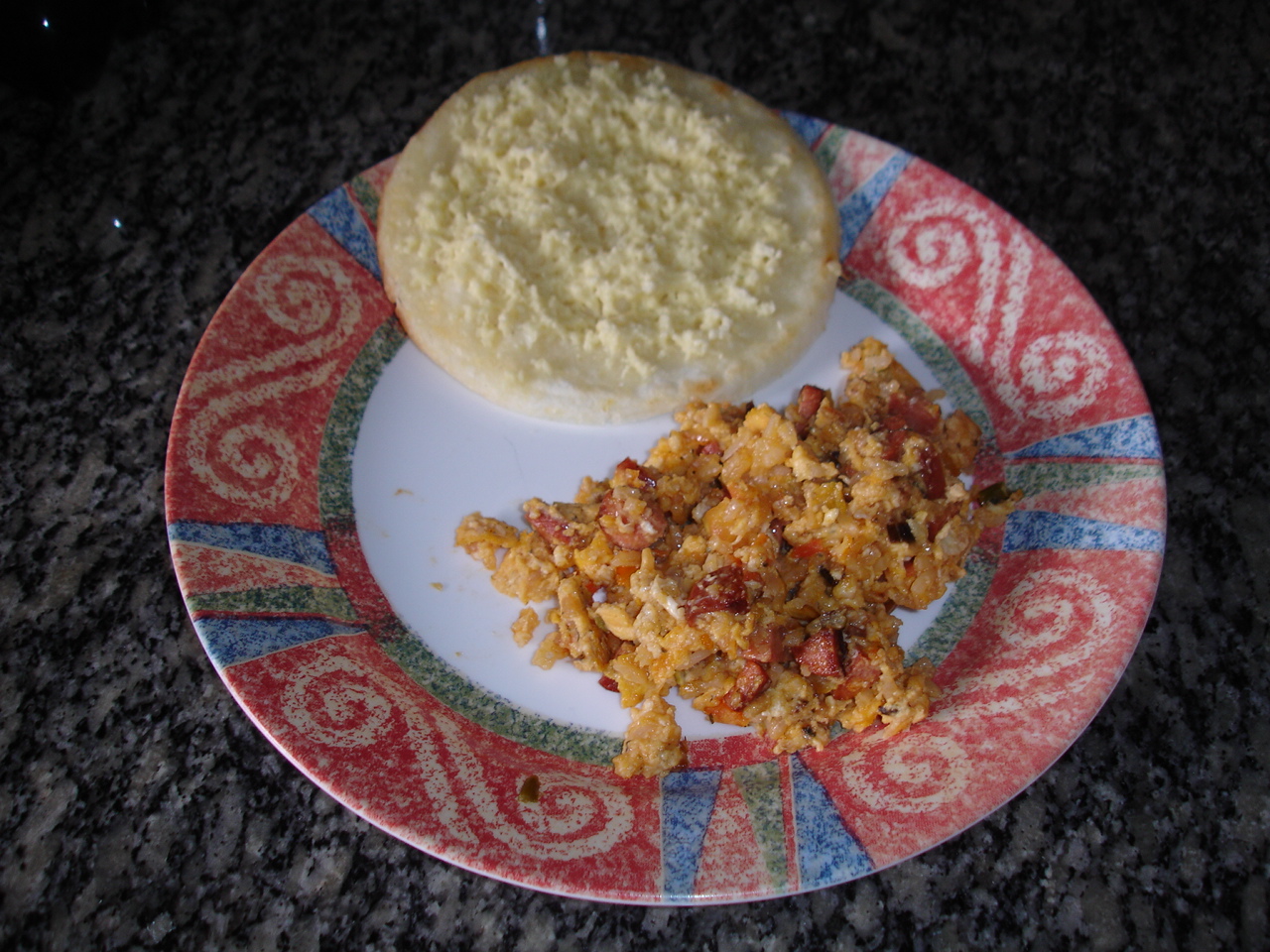Photo de la recette « Œufs brouillés latinos »