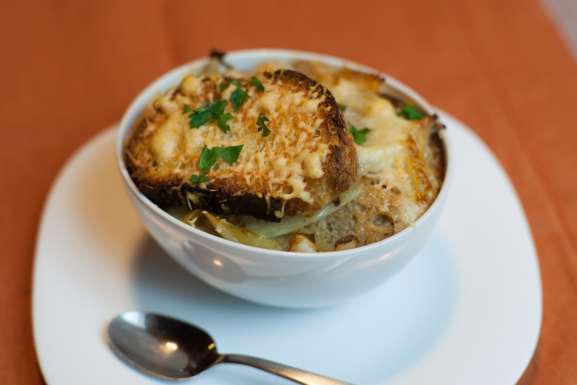 Photo de la recette « Soupe à l'oignon »