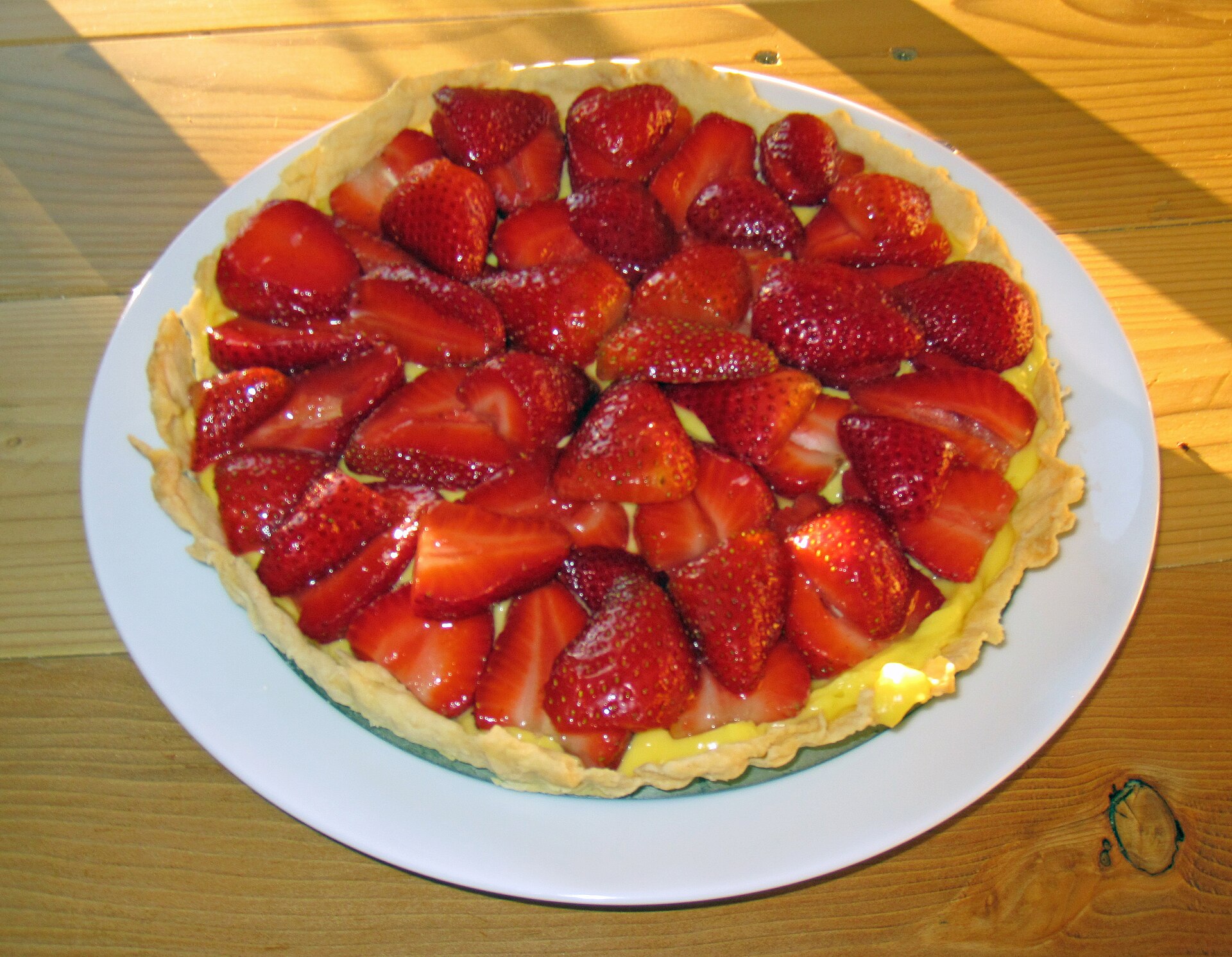 Photo de la recette « Tarte aux fraises »
