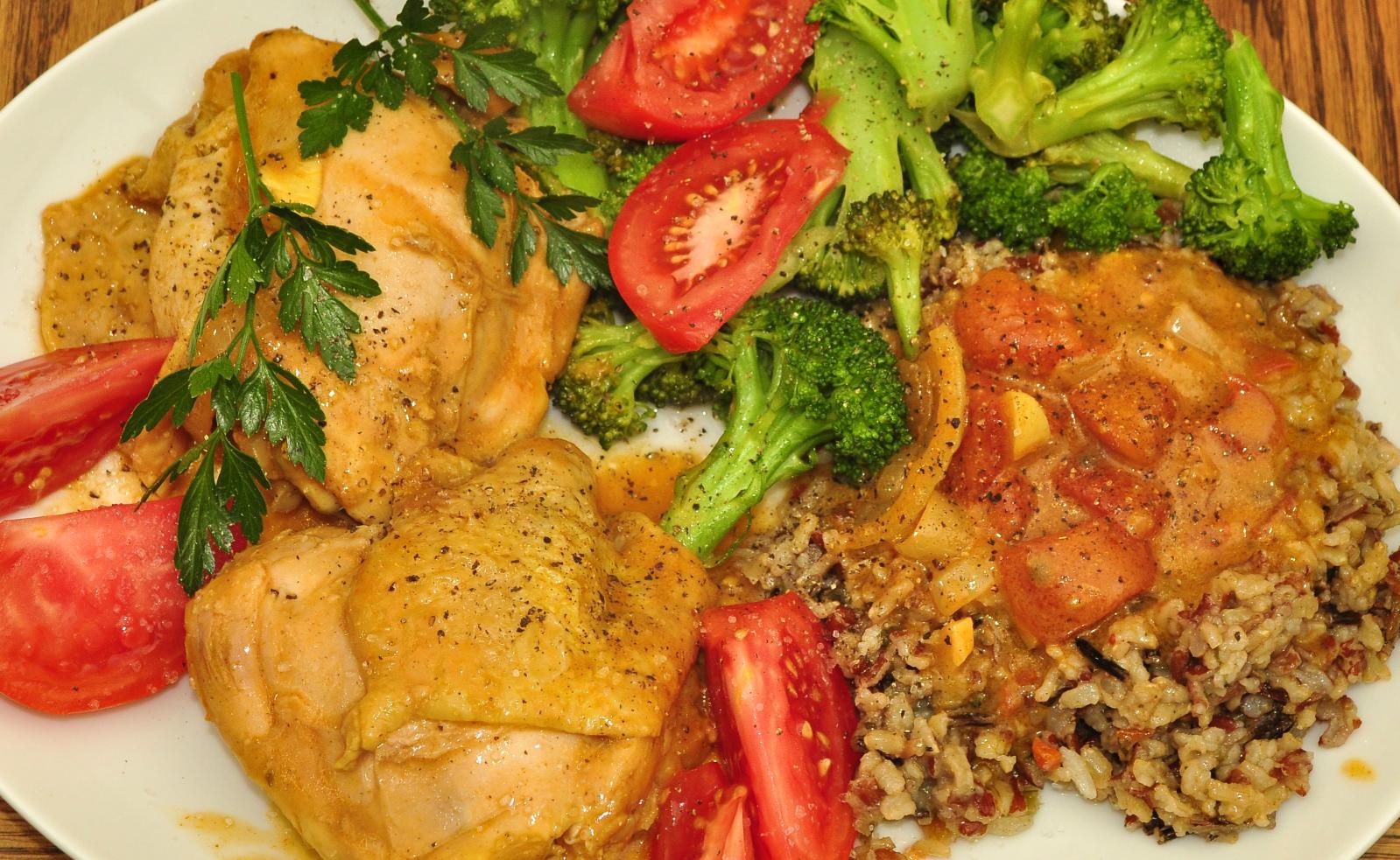 Photo de la recette « Poulet au lait de coco »